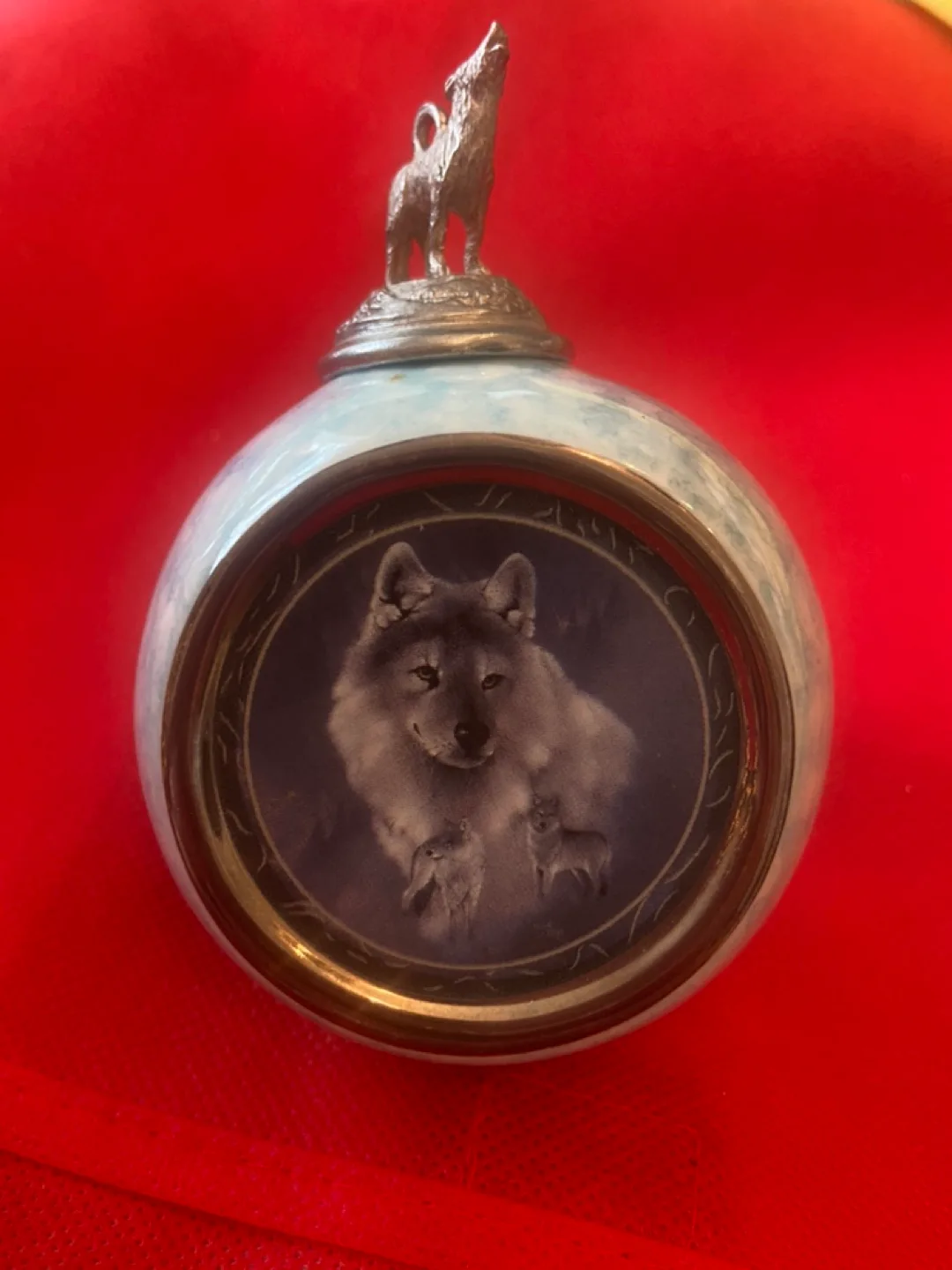 Bradford Editions Silver Scout & Black Knight Ornaments image indicator(5)