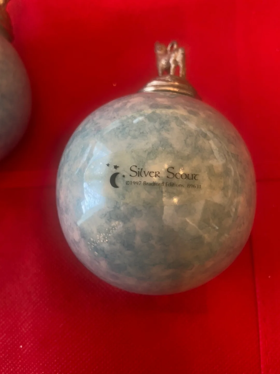 Bradford Editions Silver Scout & Black Knight Ornaments image indicator(2)