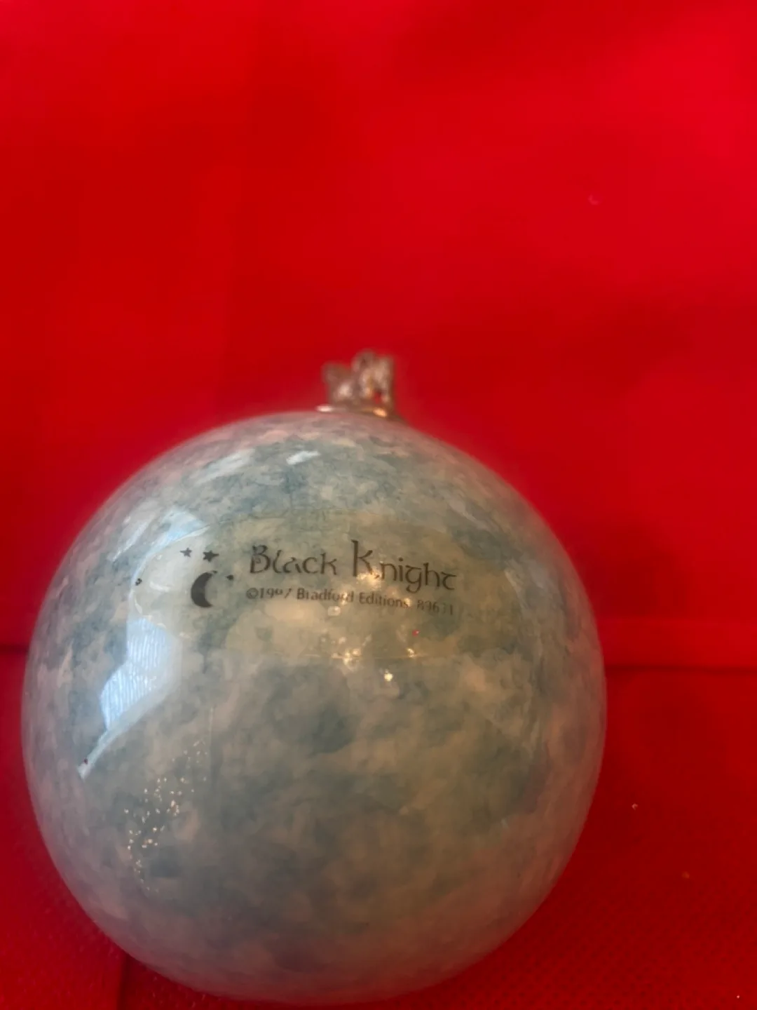 Bradford Editions Silver Scout & Black Knight Ornaments image indicator(3)