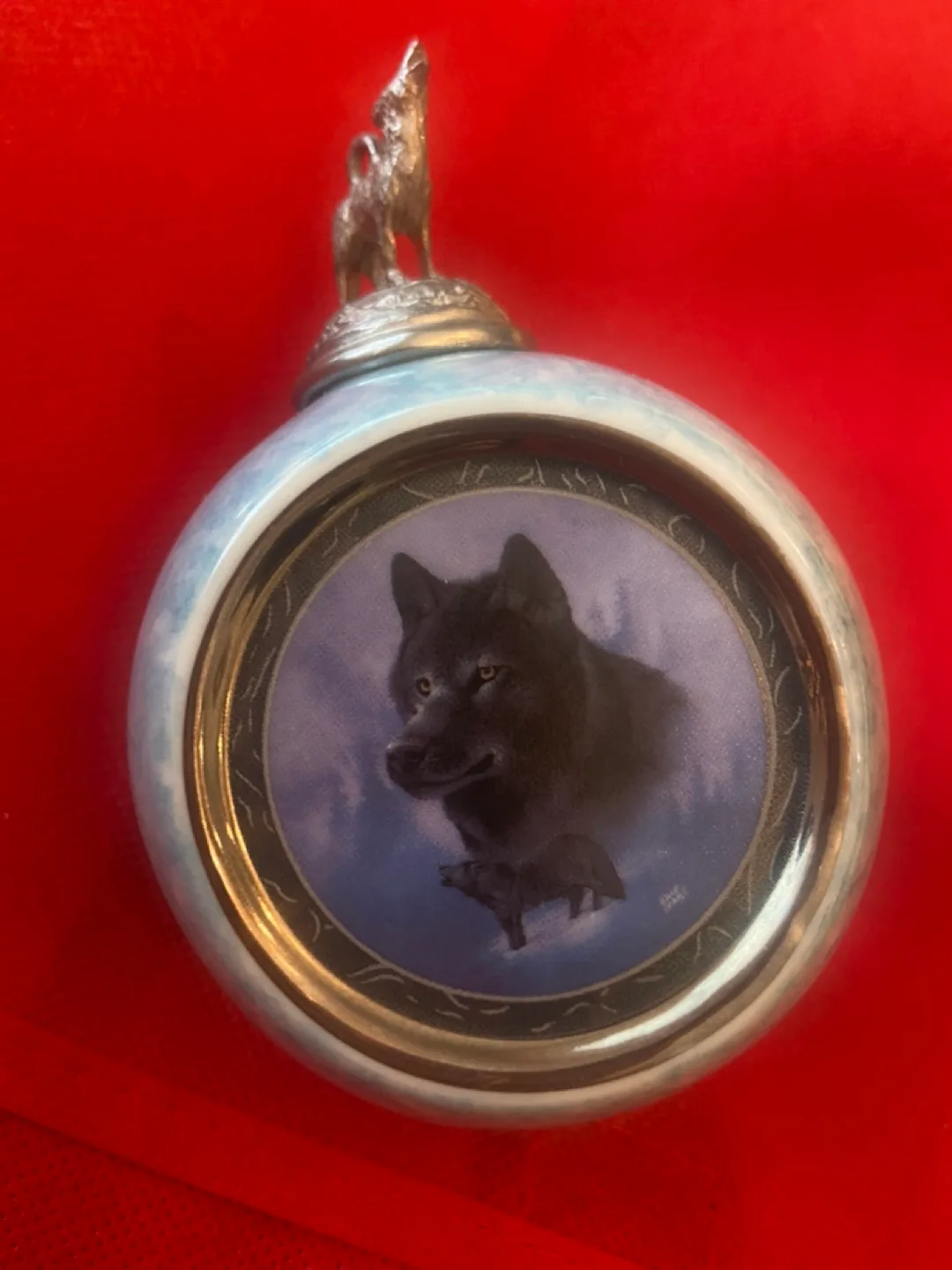 Bradford Editions Silver Scout & Black Knight Ornaments image indicator(4)