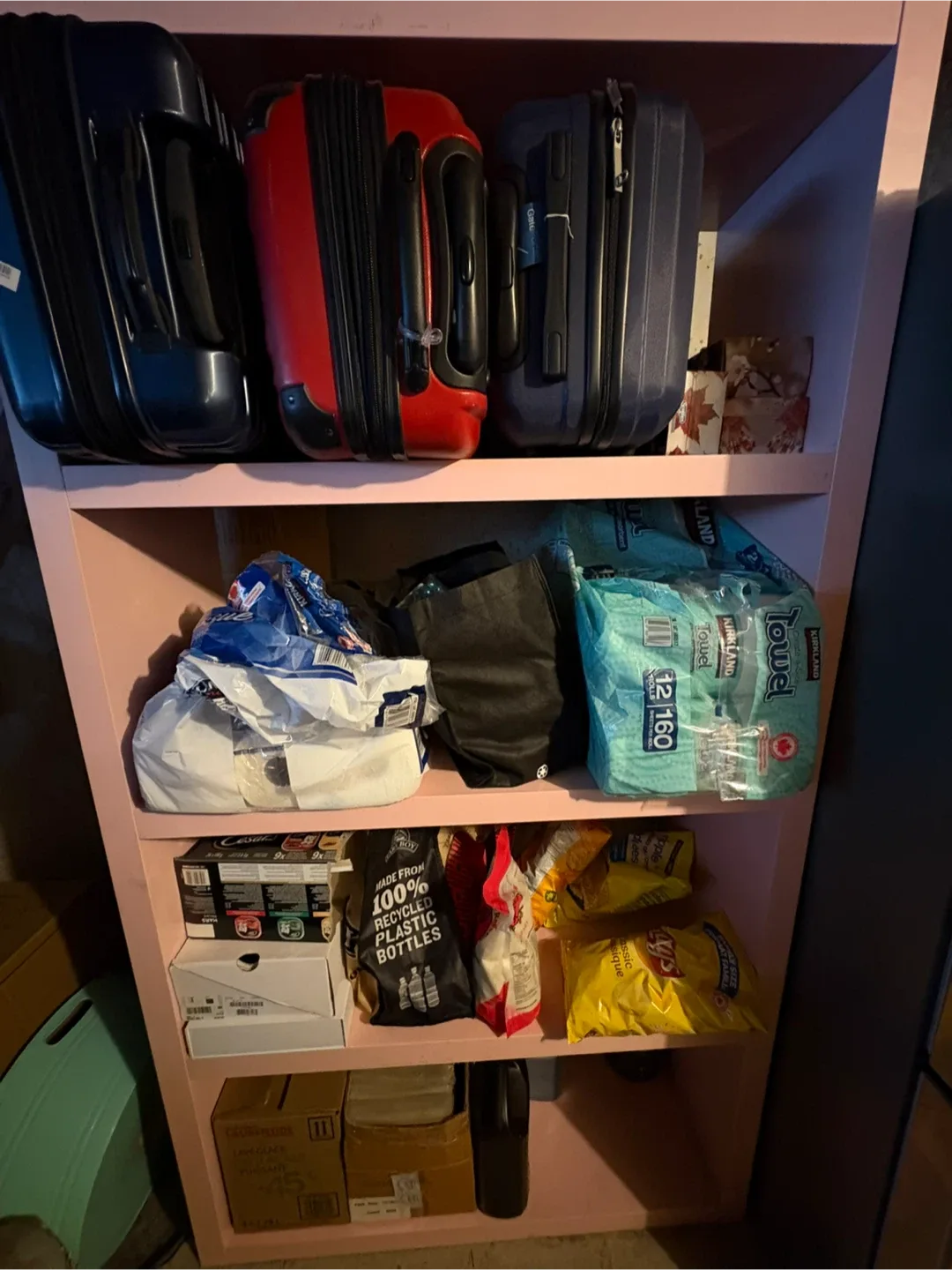 Pink IKEA Shelving Unit