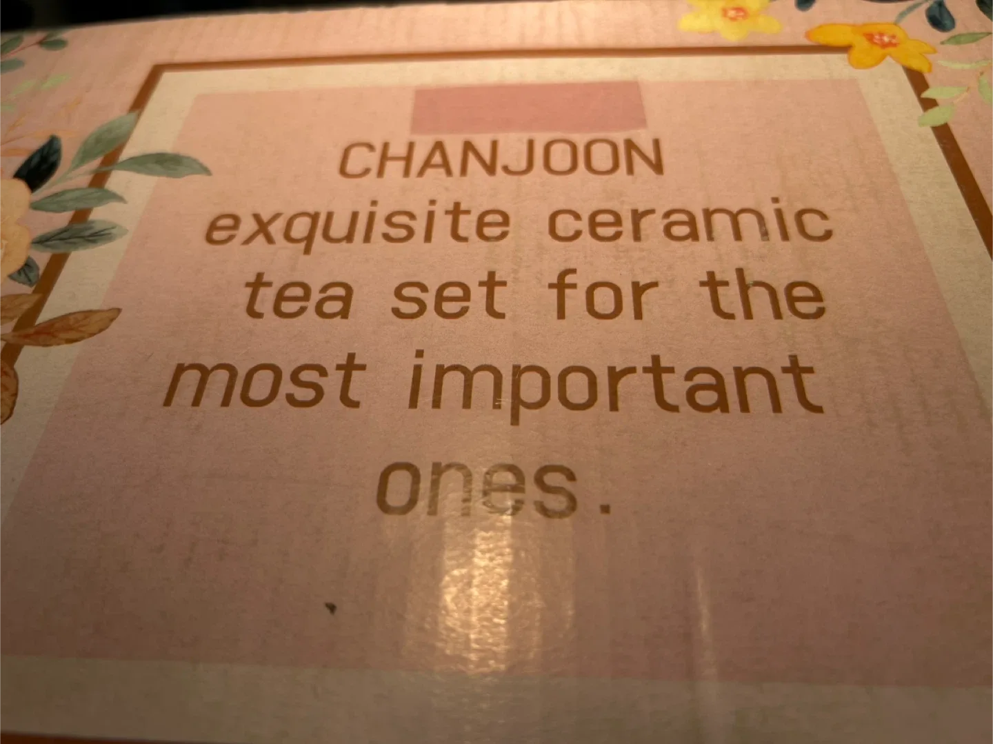 Floral Canister Set & Swan Decor image indicator(6)