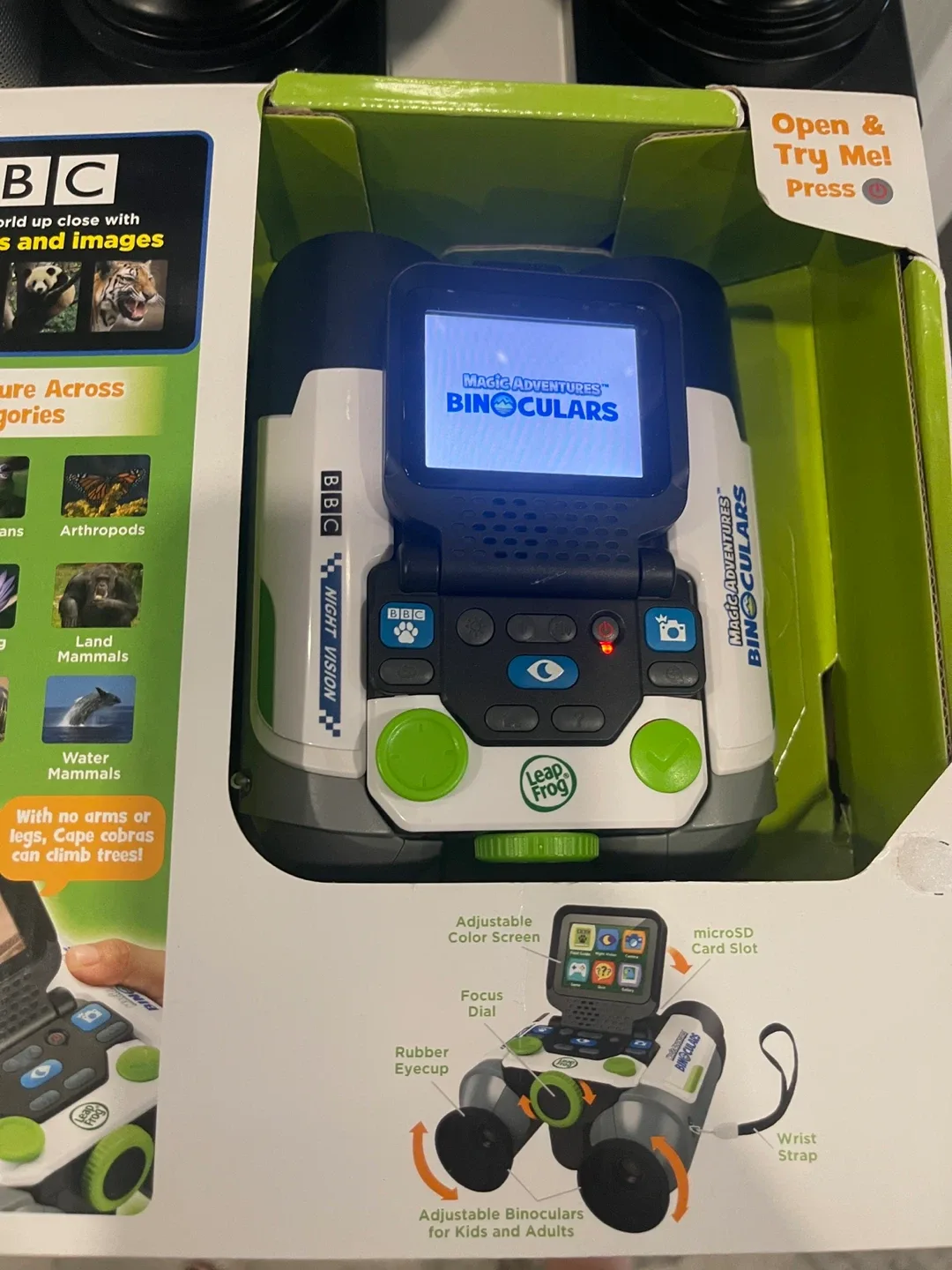 EUC Leap Frog electronic Binoculars image indicator(4)