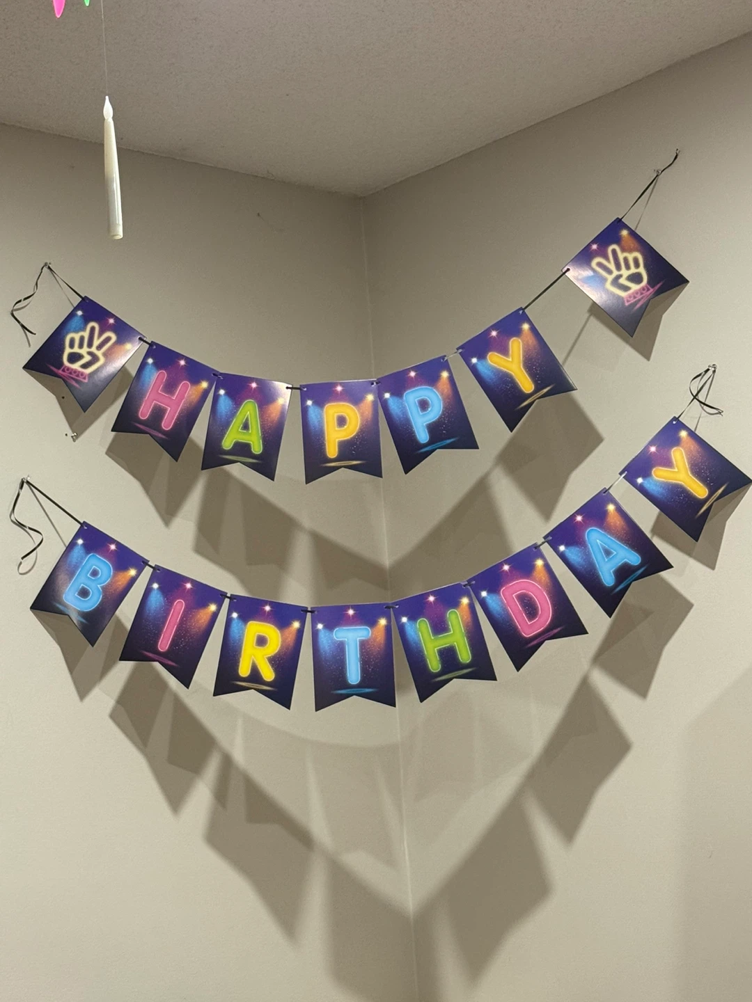 Party Decorations: "Let's Glow Crazy" Banner & More! - photo 2