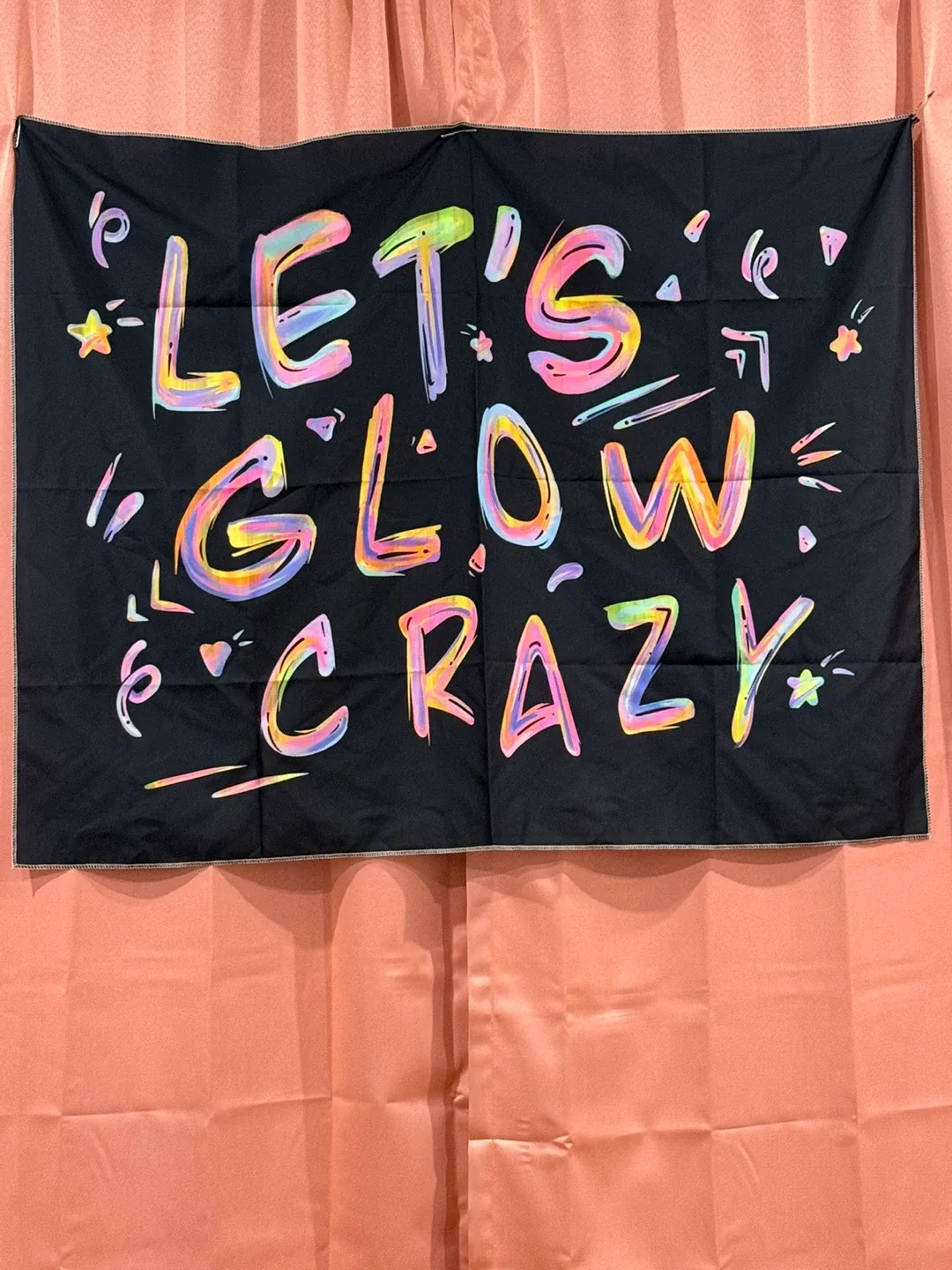 Party Decorations: "Let's Glow Crazy" Banner & More!