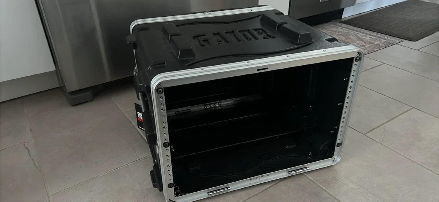 Gator Cases 6U Audio Rack image indicator(3)