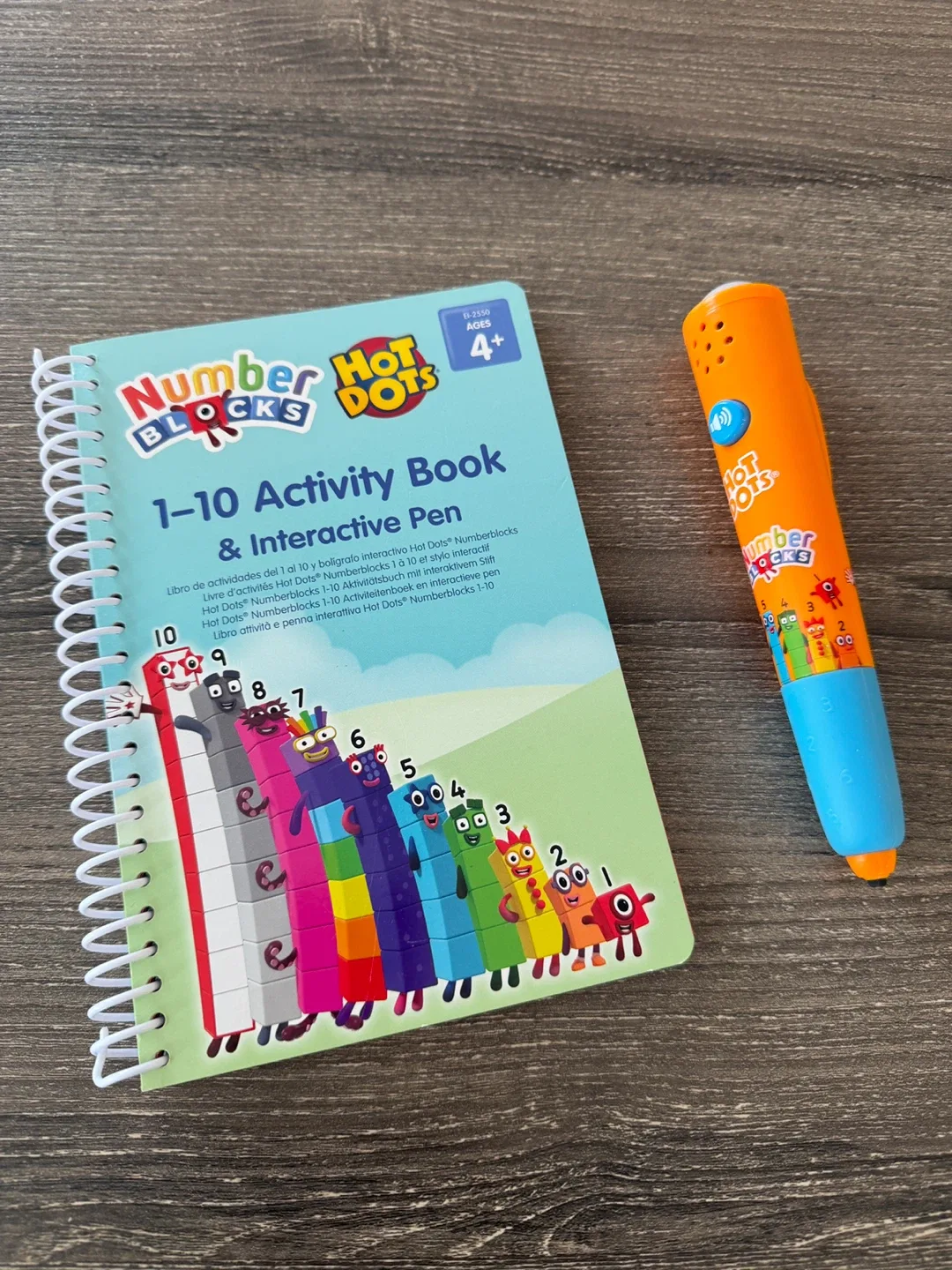 Numberblocks 1-10 Activity Book & Interactive Pen