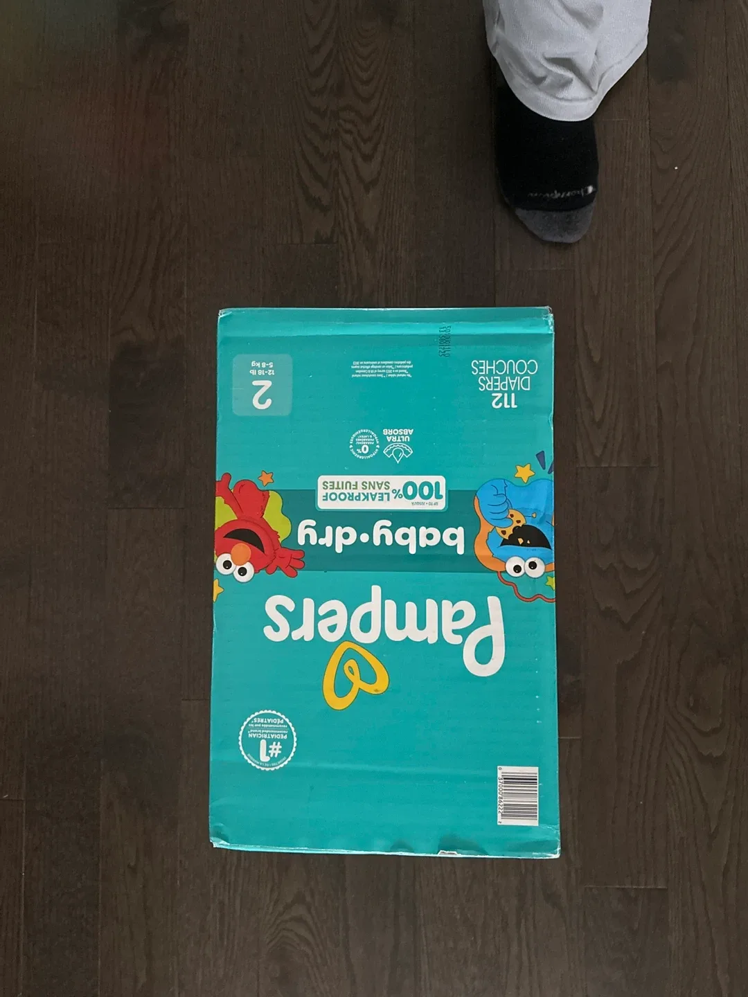 Pampers Baby-Dry Diapers - Size 2 (112 Count)