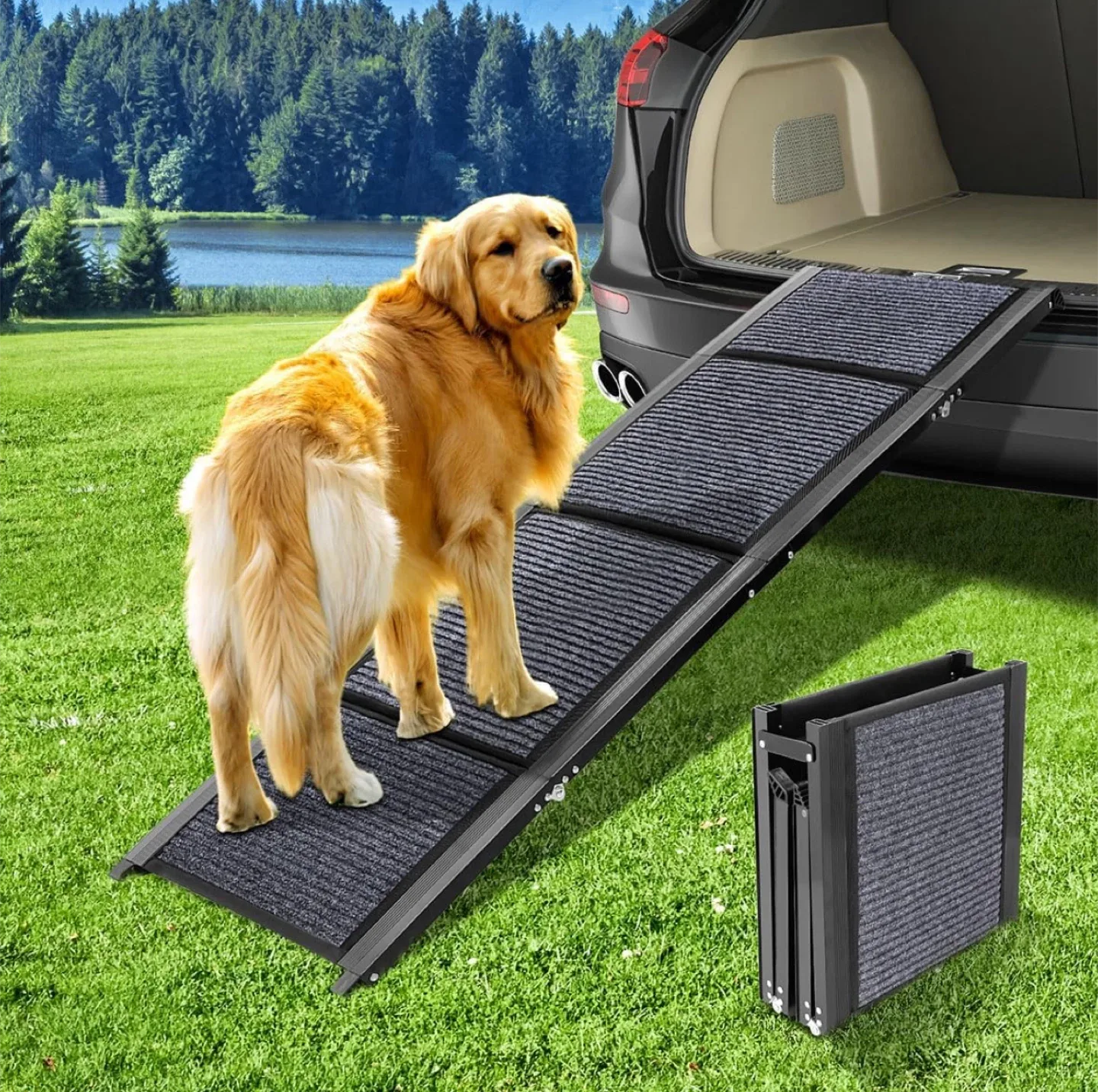 GaliGali Dog Ramp for Car