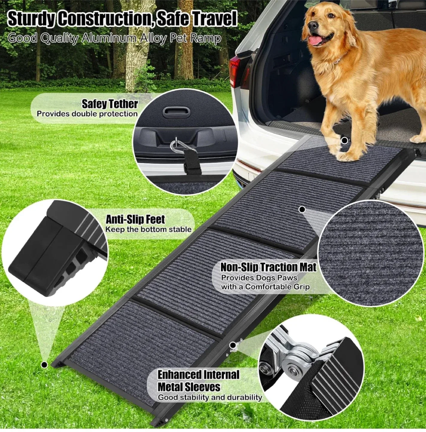 GaliGali Dog Ramp for Car image indicator(3)