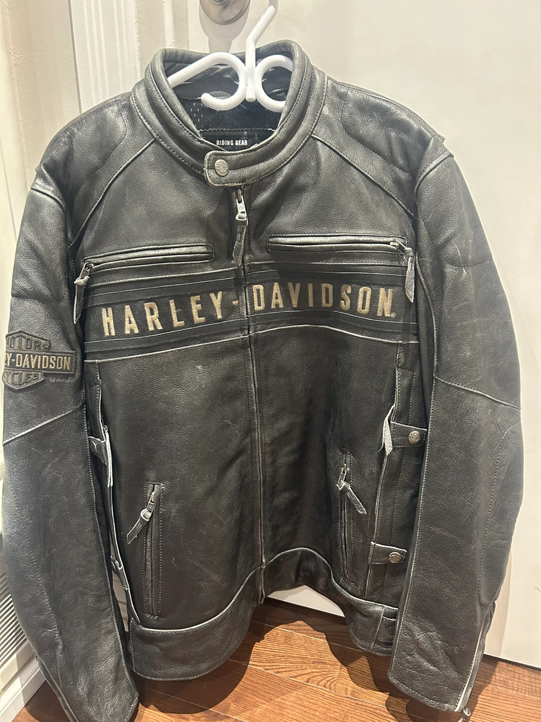 Harley-Davidson Passing Link Triple Vent Leather Jacket