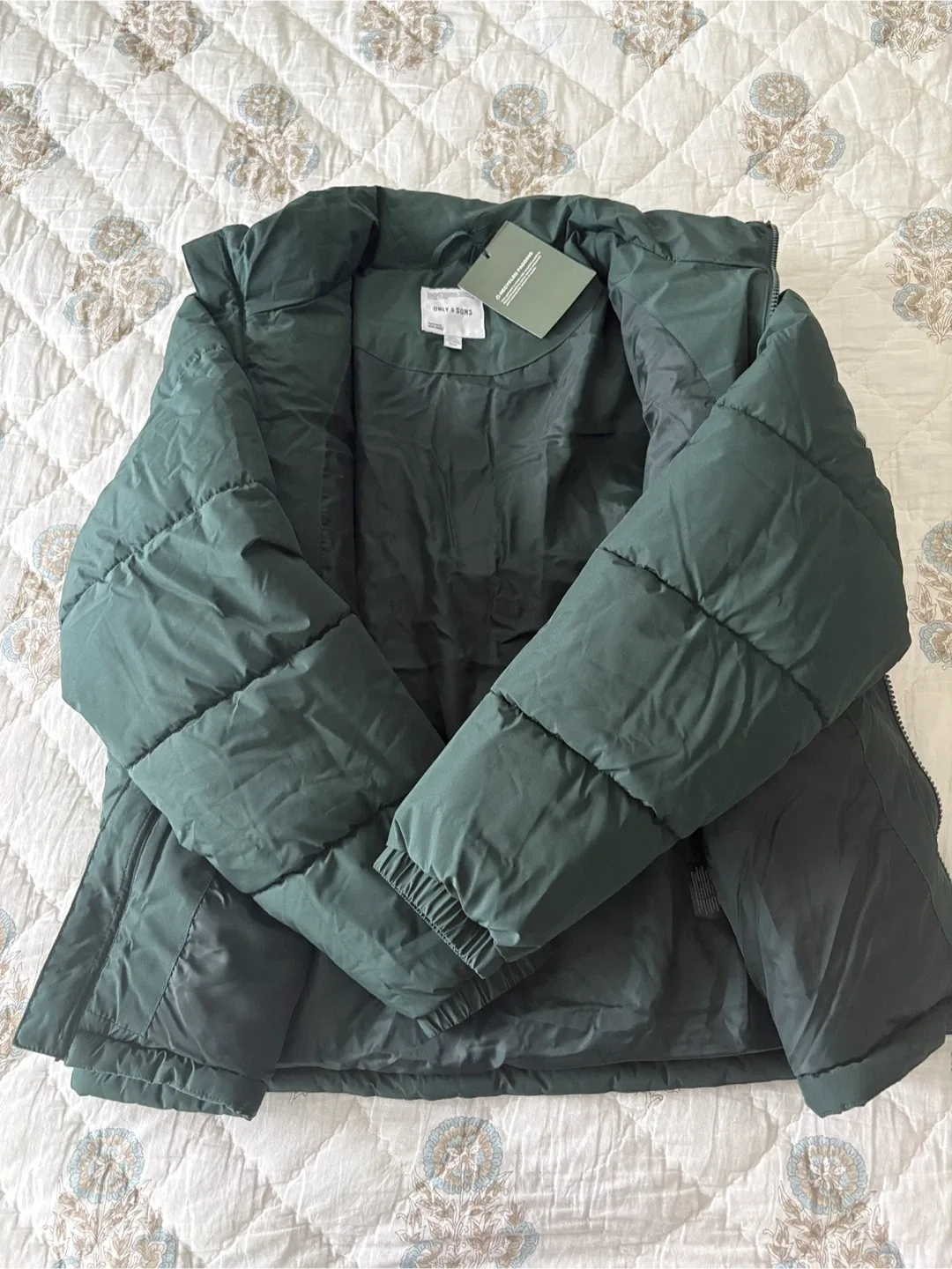 Only & Sons Puffer Jacket - New with Tags image indicator(2)