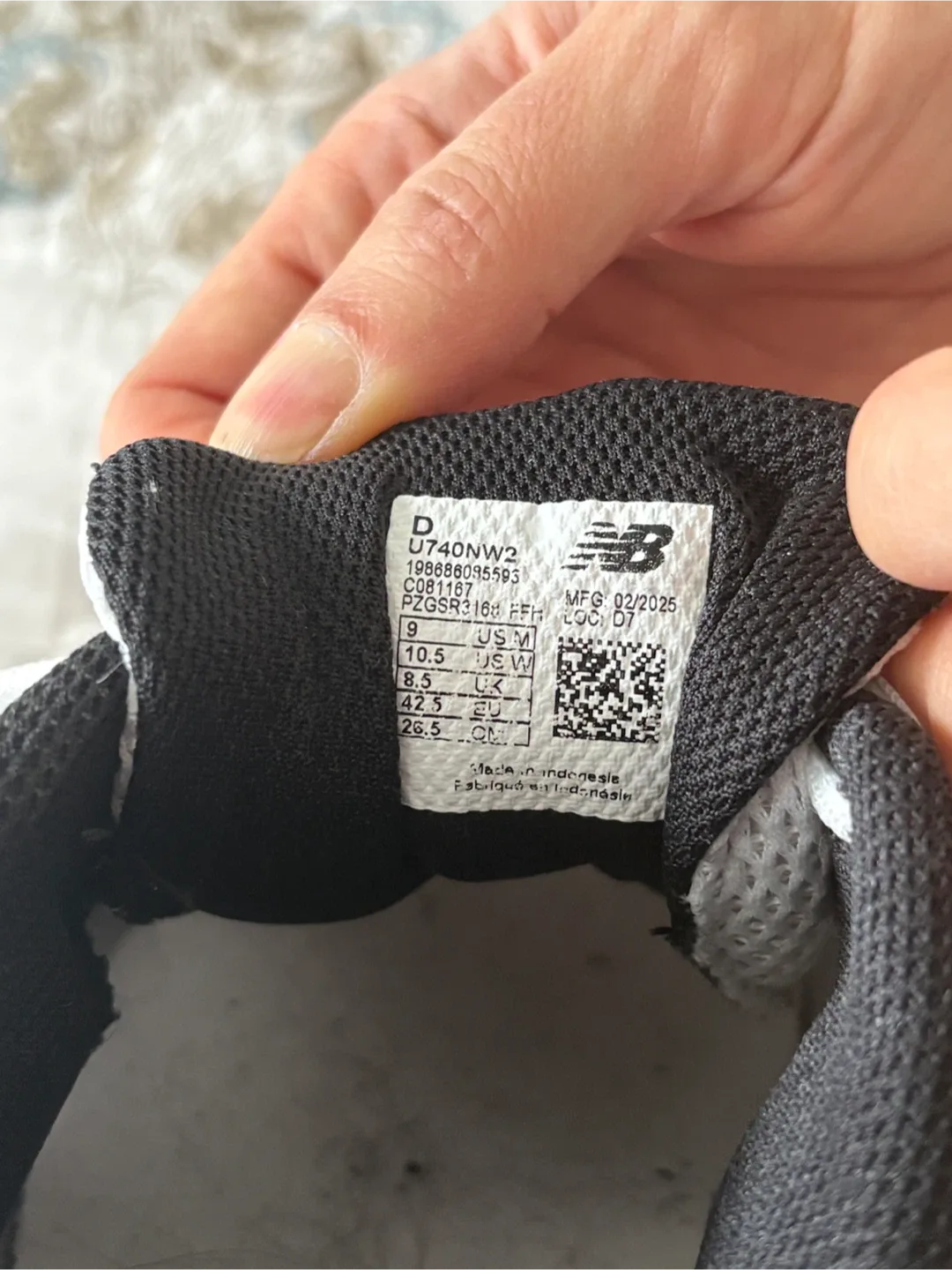 New Balance U740NW2 Running Shoes - Size 9 US image indicator(5)