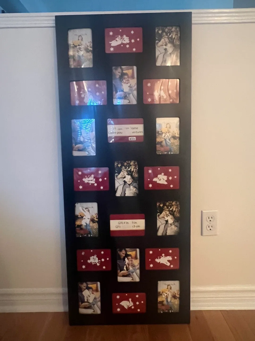 Multi Picture Frame - Holds 21 Photos