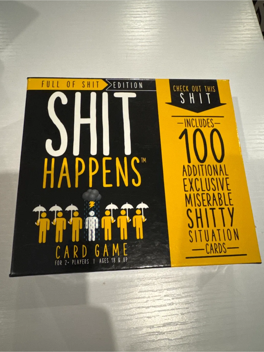 Shit Happens Card Game - Full of Shit Edition