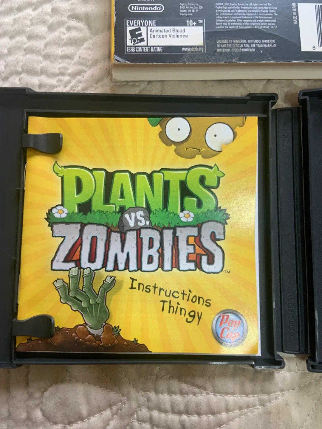 Plants vs Zombies Nintendo DS Game image indicator(10)