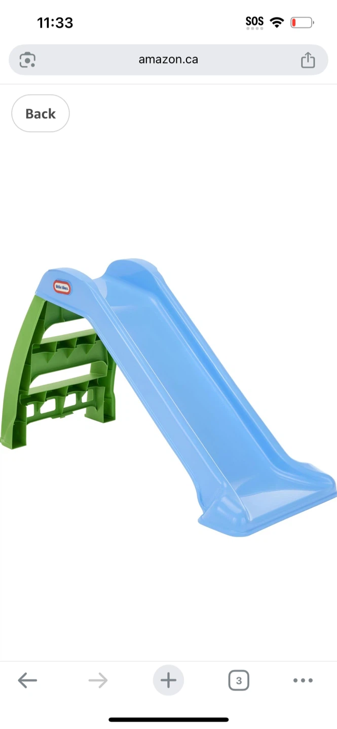 MOVING>NEED GONE BY TM>LITTLE TIKES SLIDE🛝