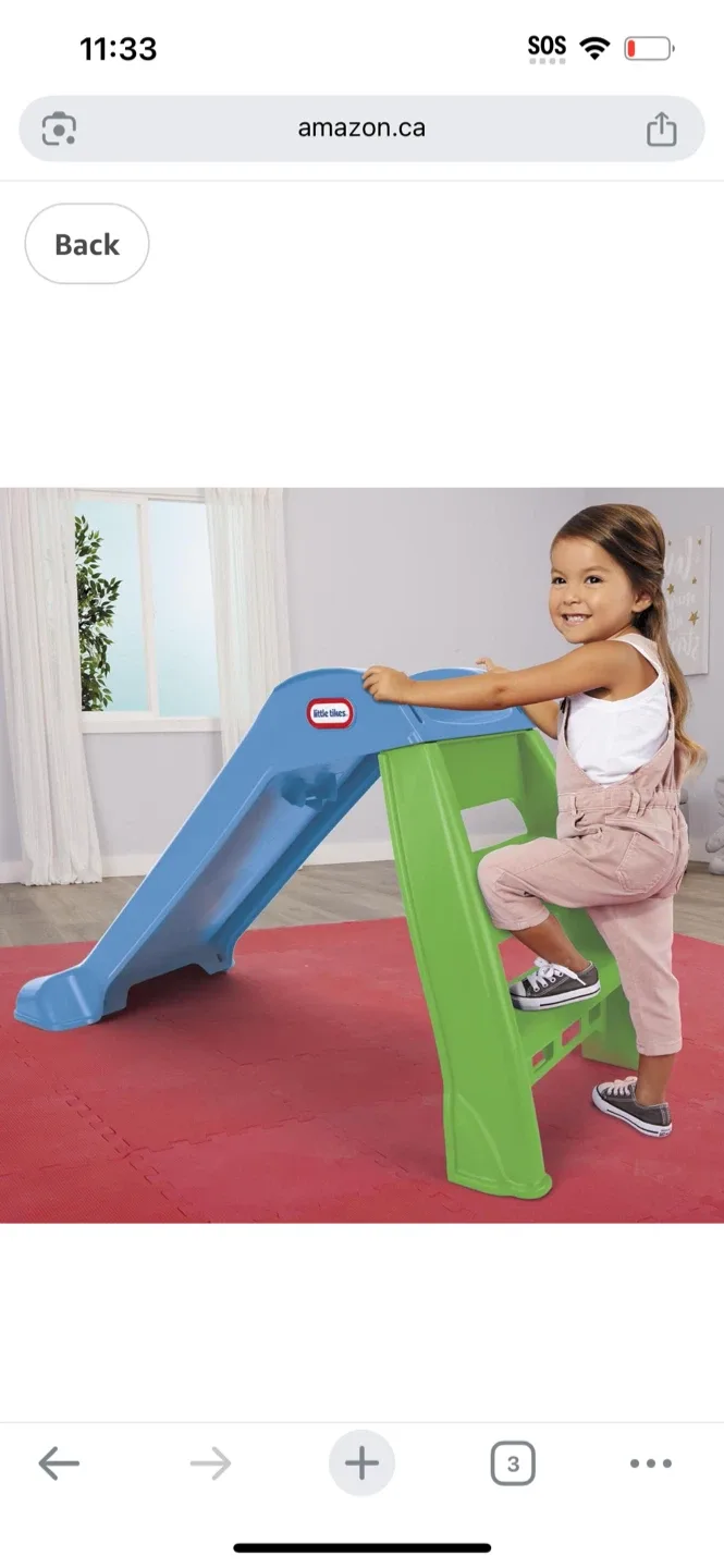 Little Tikes First Slide - Blue & Green image indicator(3)