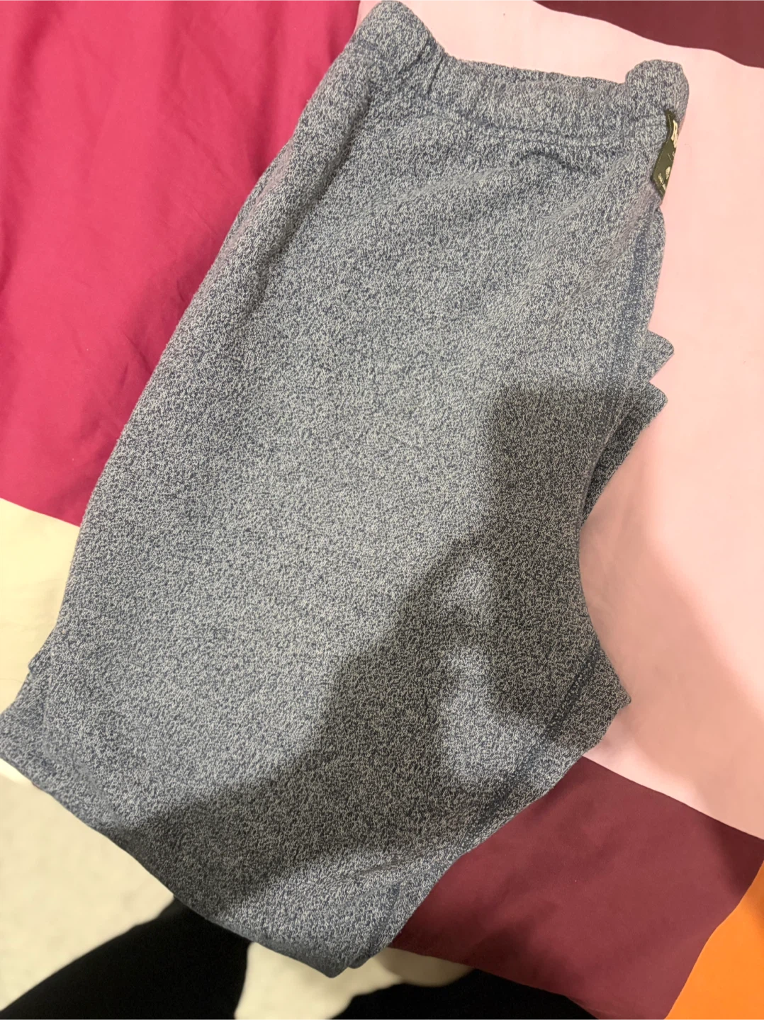 Roots Blue Melange Sweatpants - Size L - photo 2