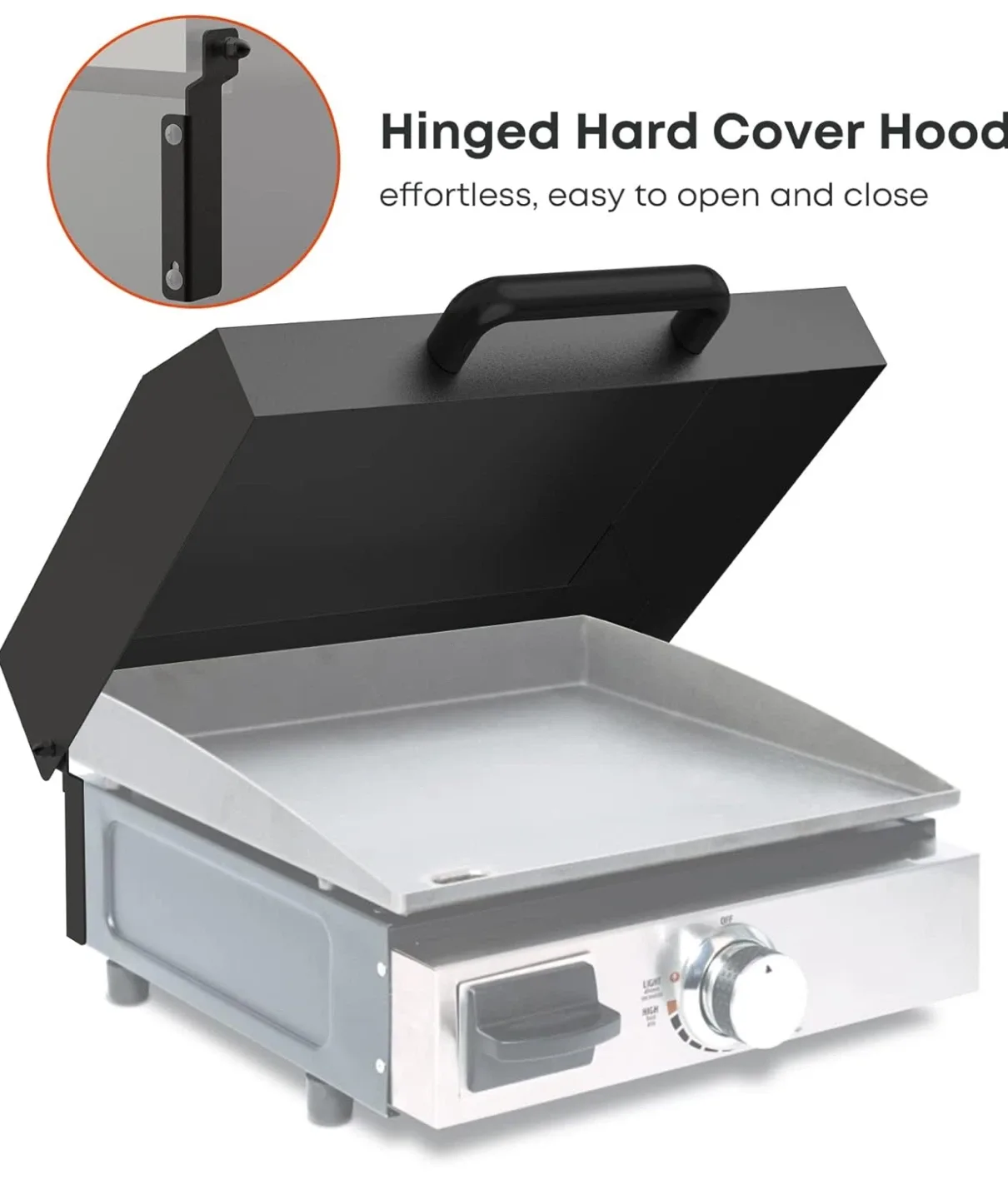 Stanbroil Hard Cover Hood for Blackstone - BNIB image indicator(4)