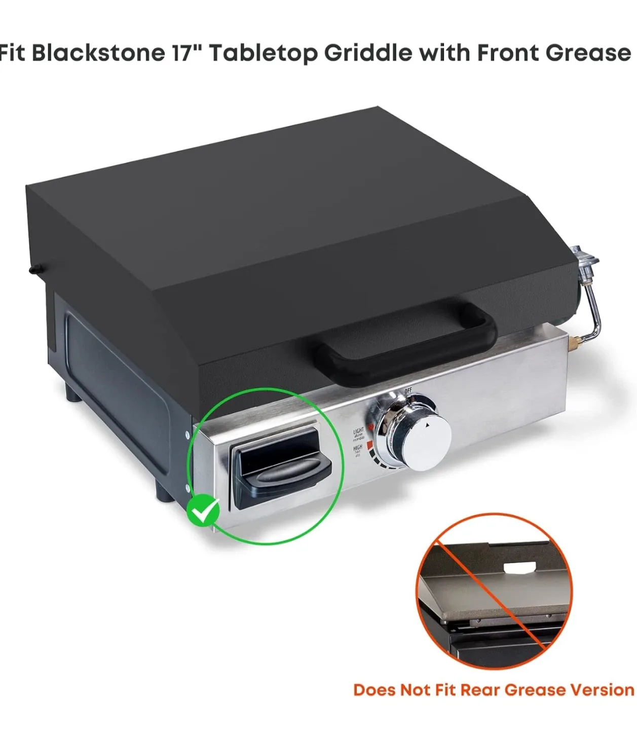 Stanbroil Hard Cover Hood for Blackstone - BNIB image indicator(5)
