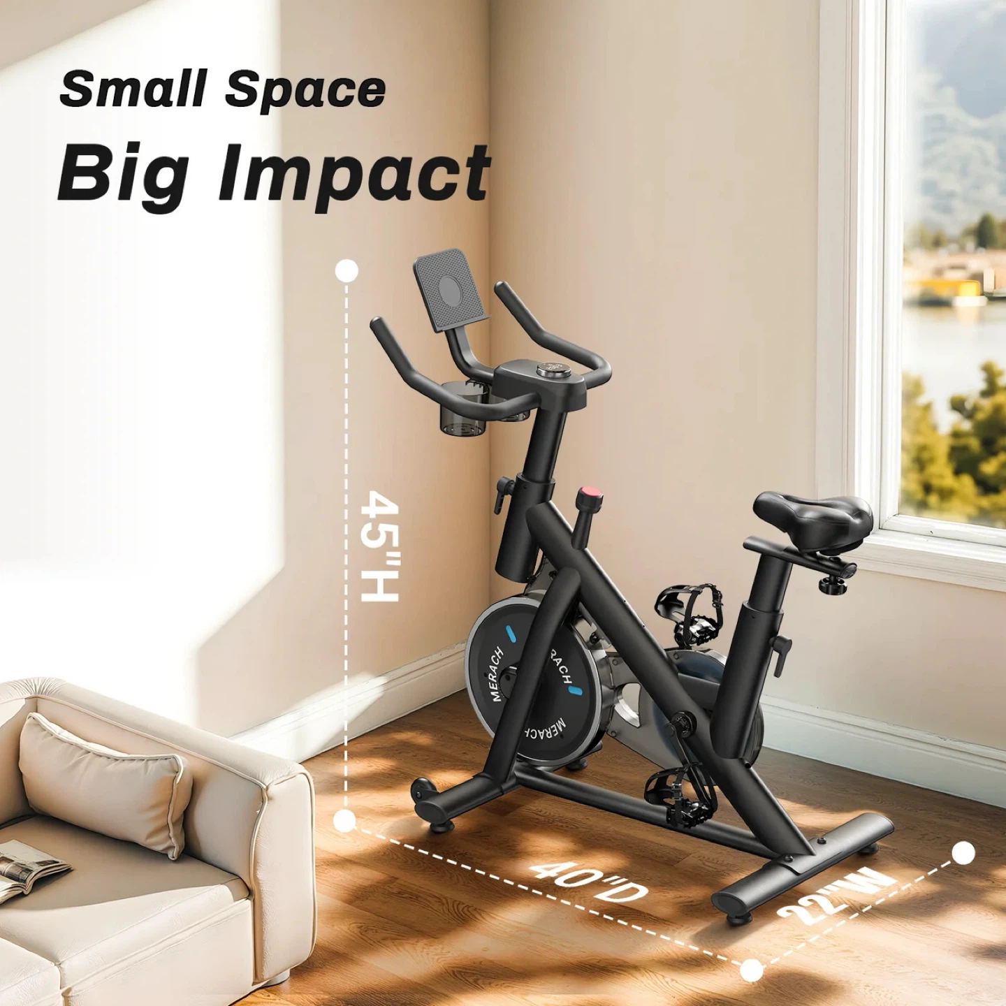 Merach Exercise Bike S26