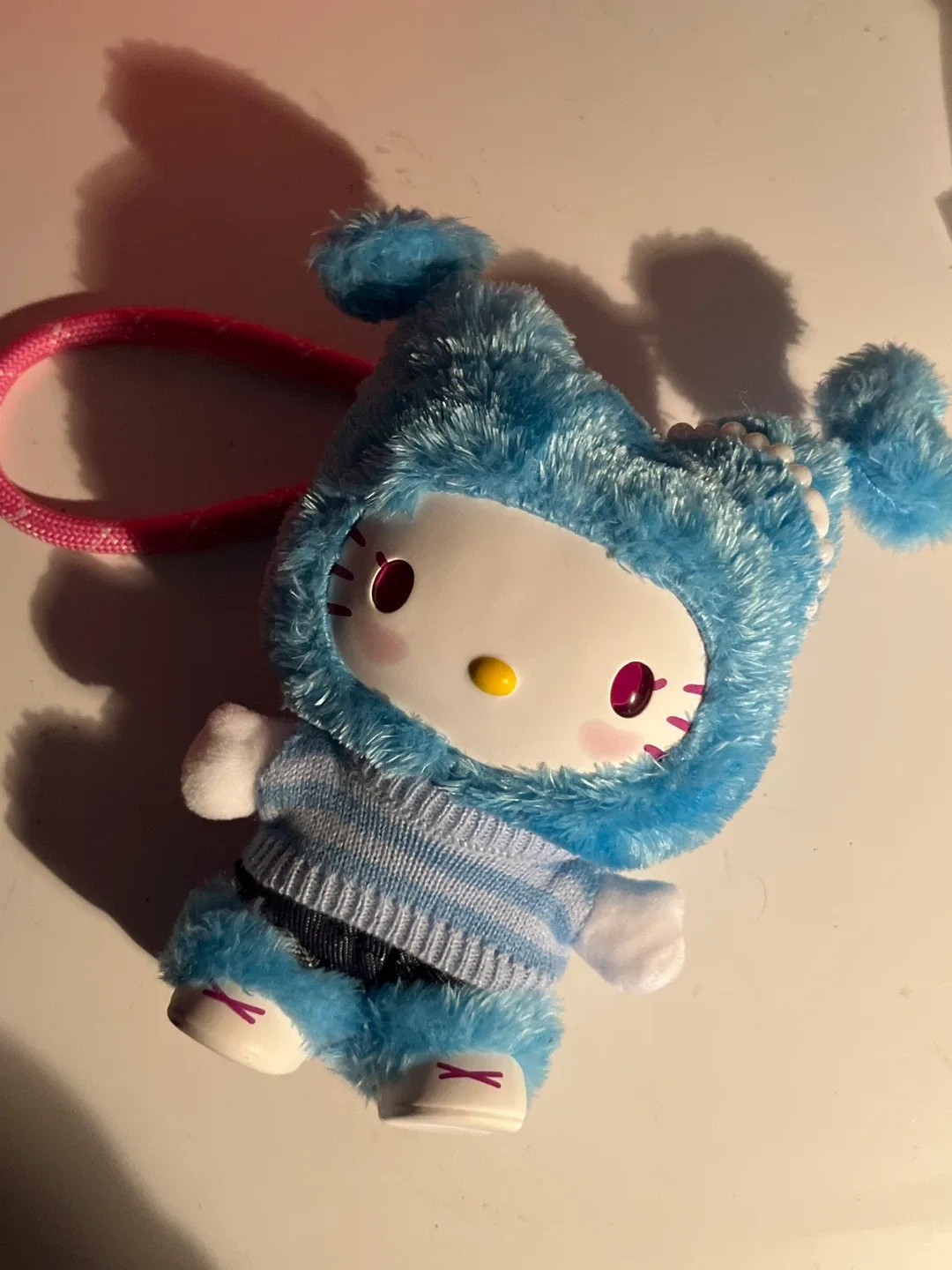 Miniso Plush Hello Kitty Doll - Blue