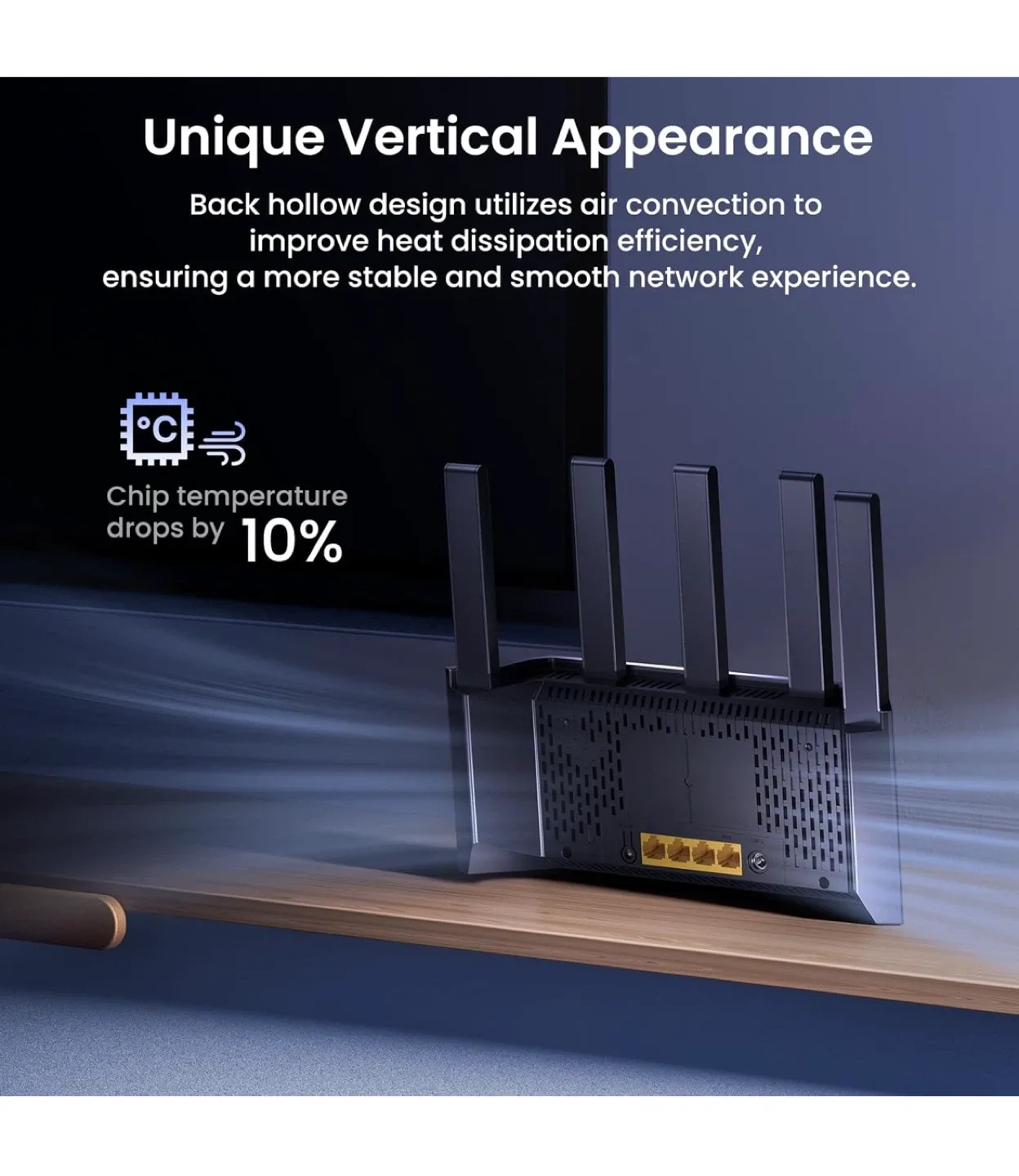 Tenda RX12L Pro AX3000 WiFi 6 Router image indicator(2)