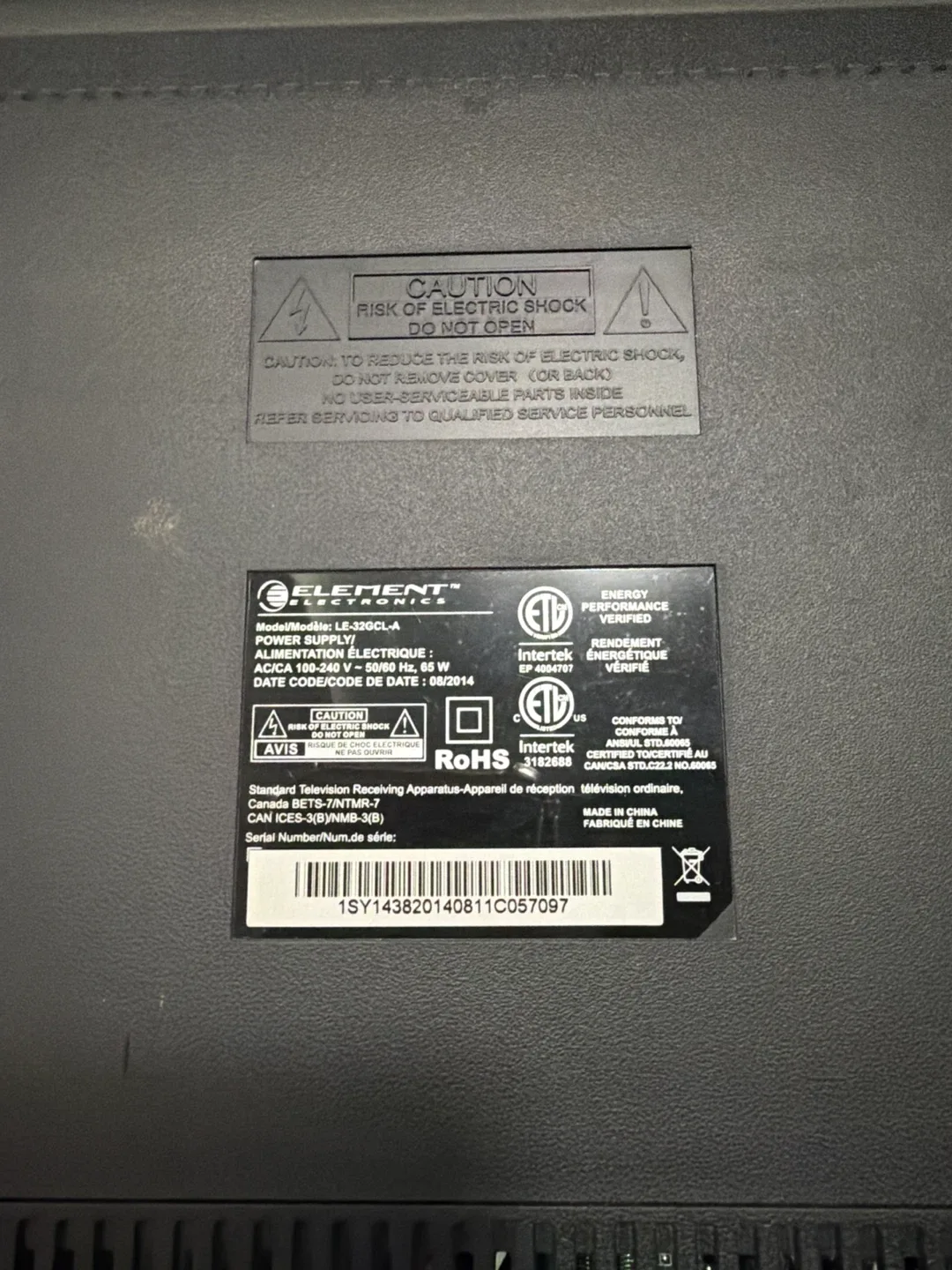 Element LE-32GCL-A 32" TV image indicator(3)