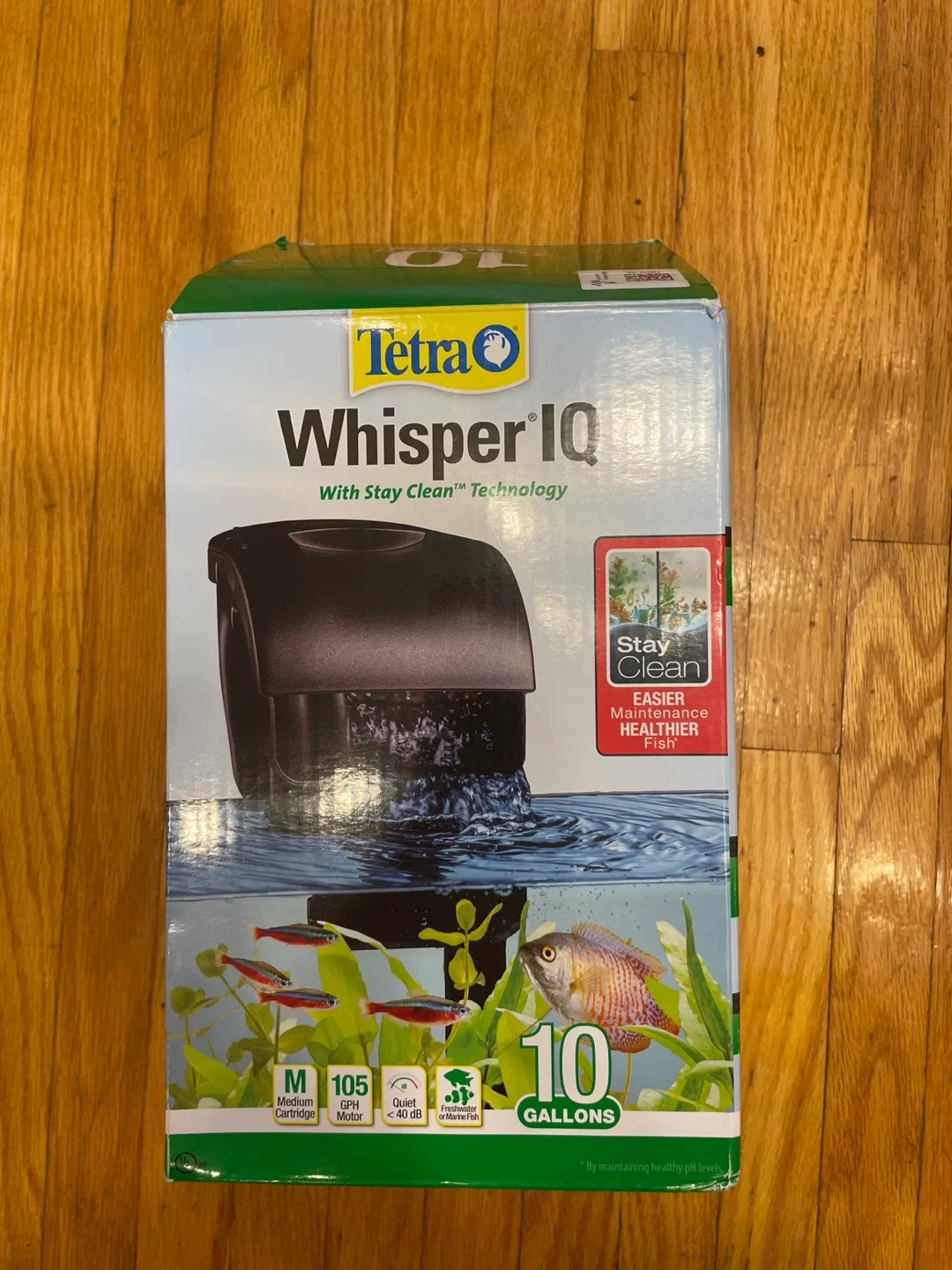 Tetra Whisper IQ 10 Gallon Aquarium Filter