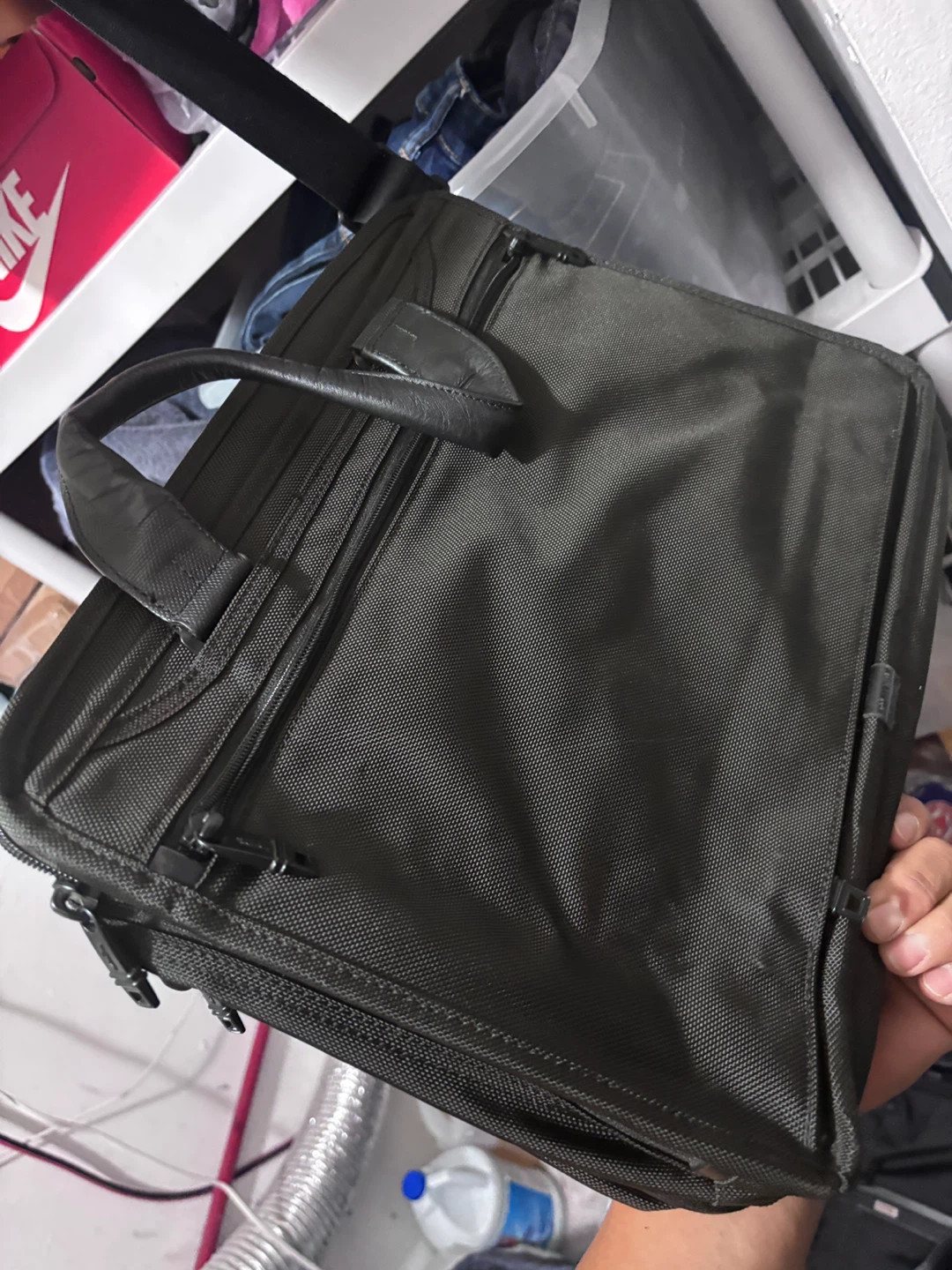 TUMI Alpha Expandable Organizer Laptop Briefcase. - photo 3