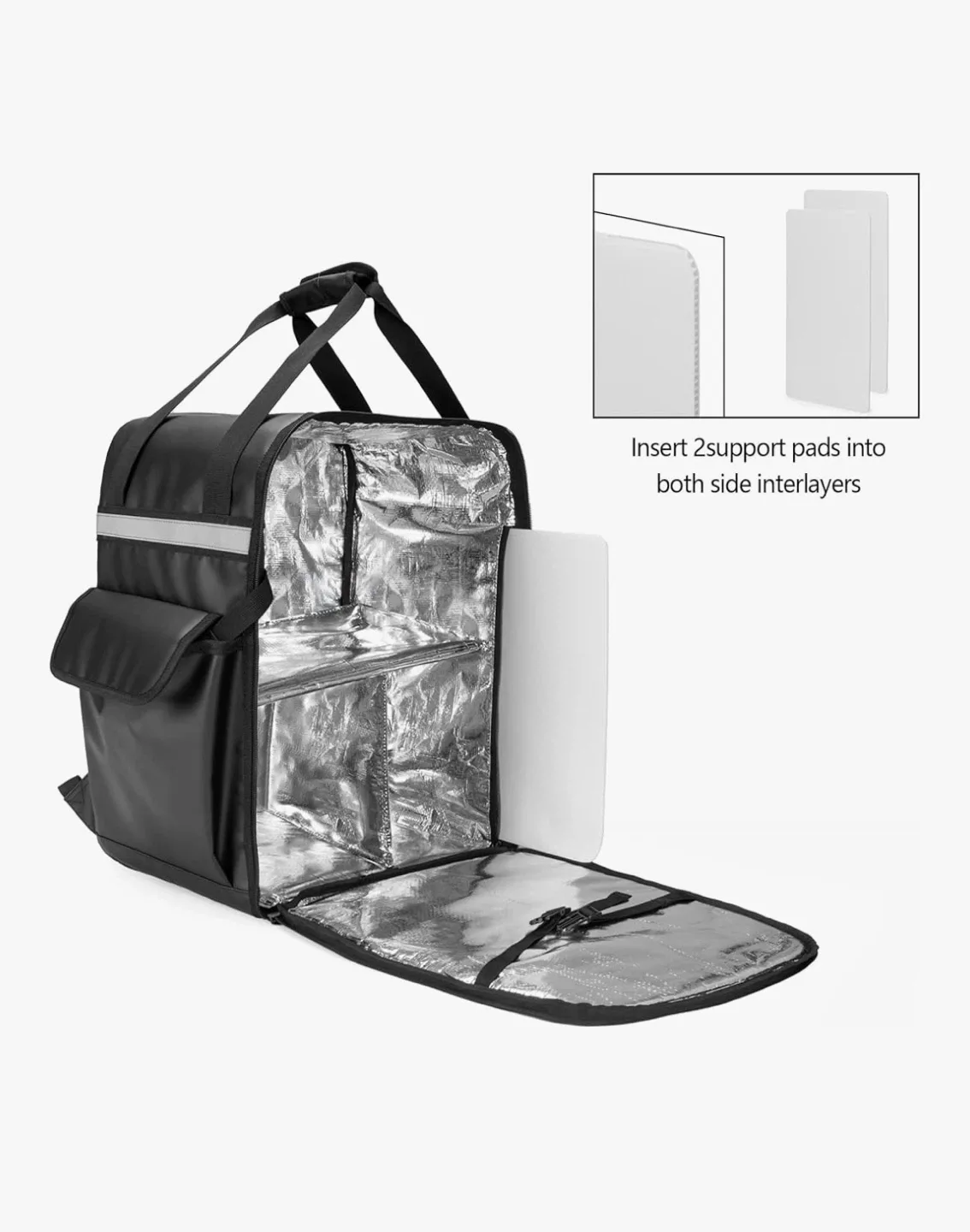 Waterproof Insulated Food Delivery Backpack image indicator(8)