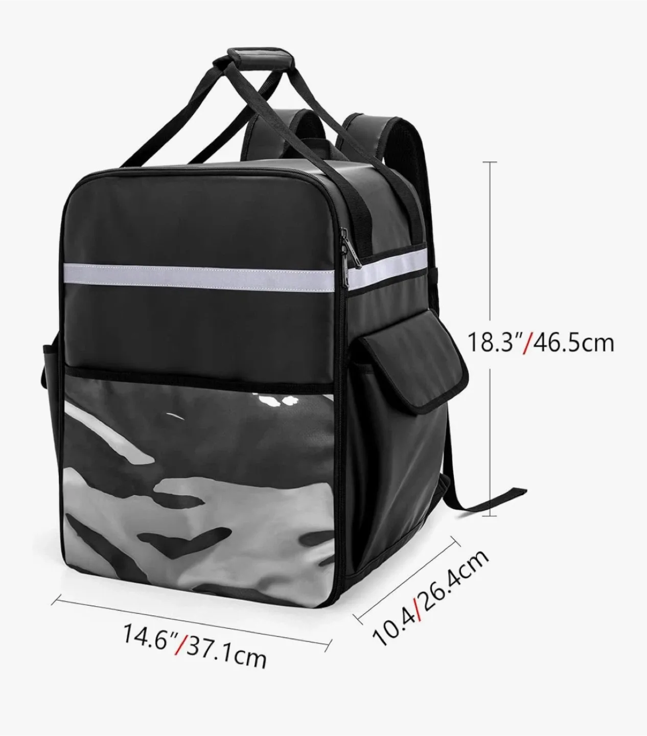 Waterproof Insulated Food Delivery Backpack image indicator(7)