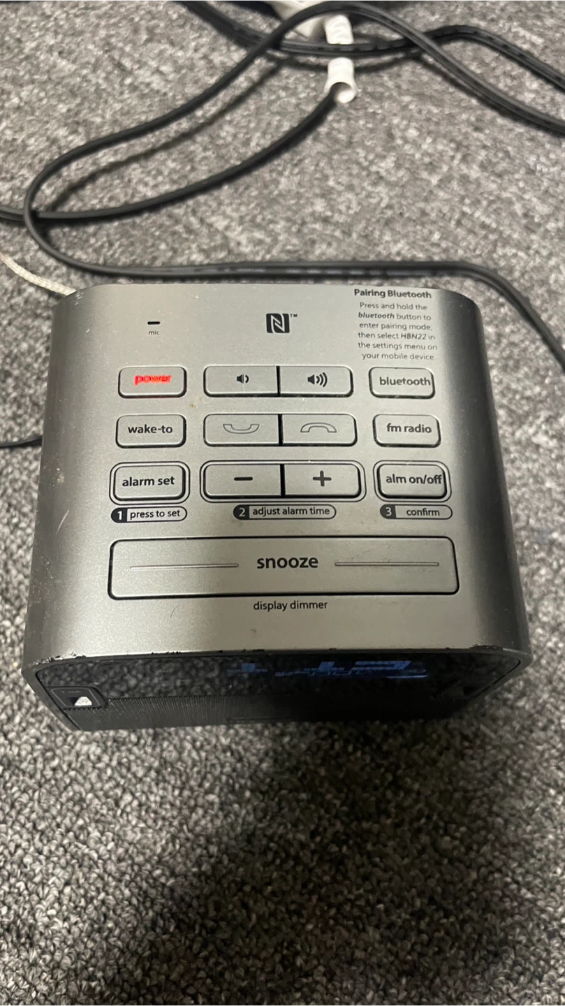 iHome HBN22 Alarm Clock Radio - photo 3