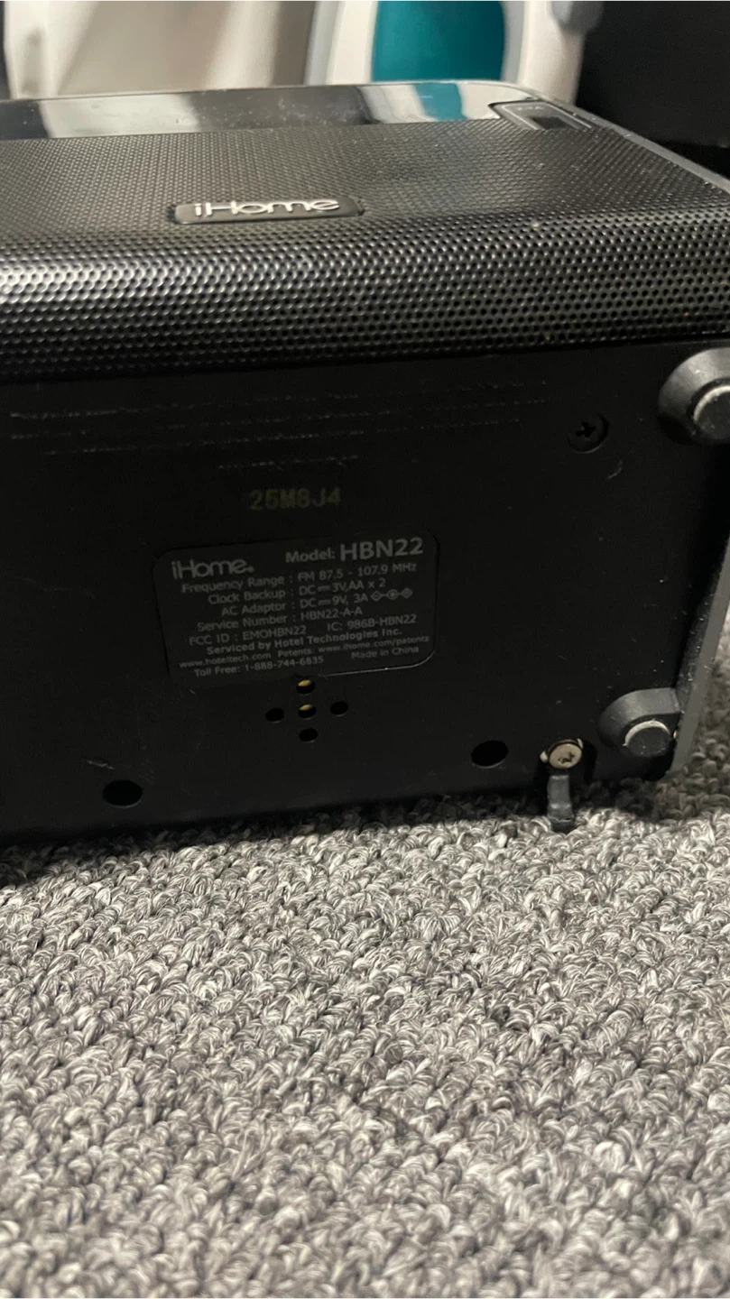 iHome HBN22 Alarm Clock Radio - photo 4