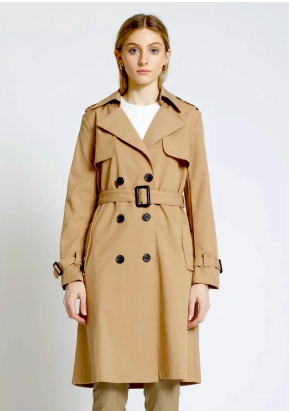Ricki's Trench Coat - Beige