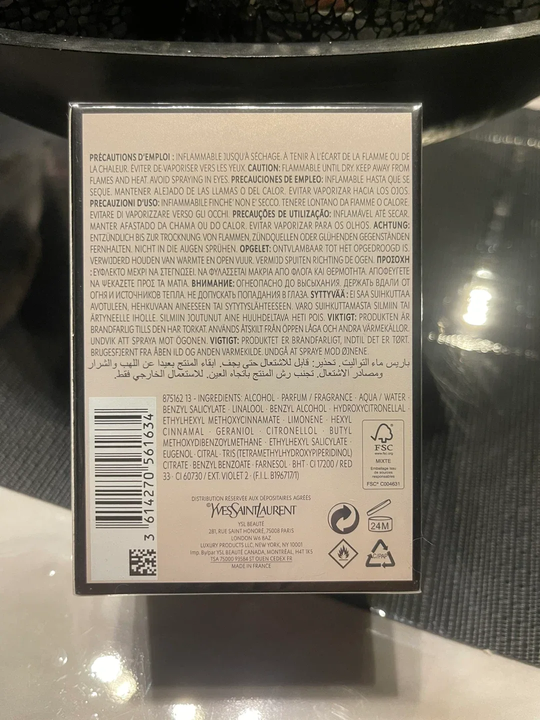Yves Saint Laurent Mon Paris Eau de Parfum 90ml image indicator(2)