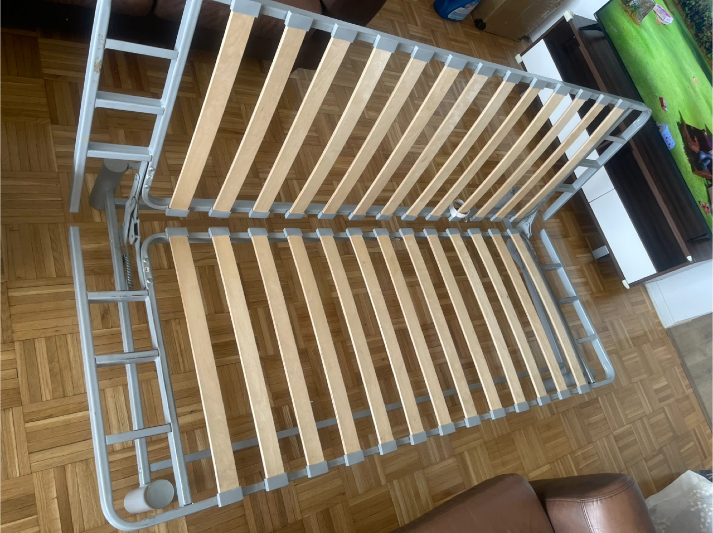 Bed Frame with Slats Queen - photo 5