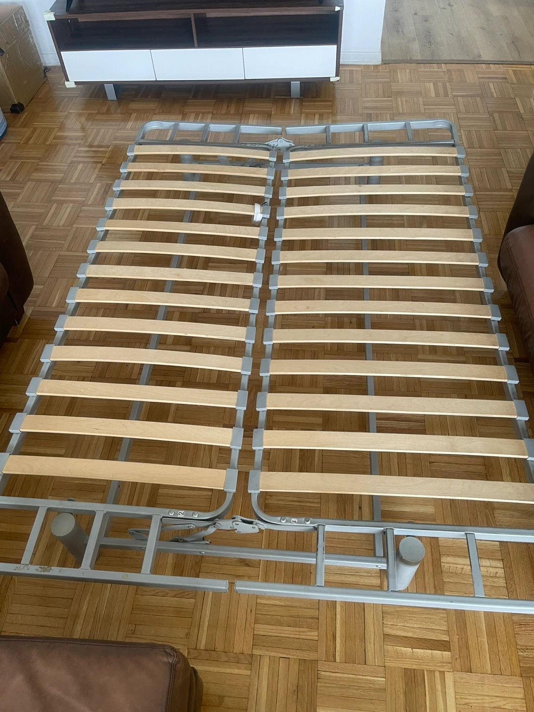 Bed Frame with Slats Queen - photo 3