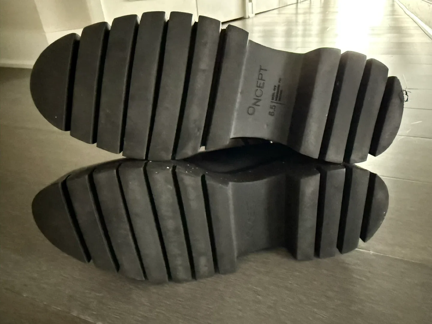 ONCEPT Brown Leather Boots - Size 6.5 image indicator(4)