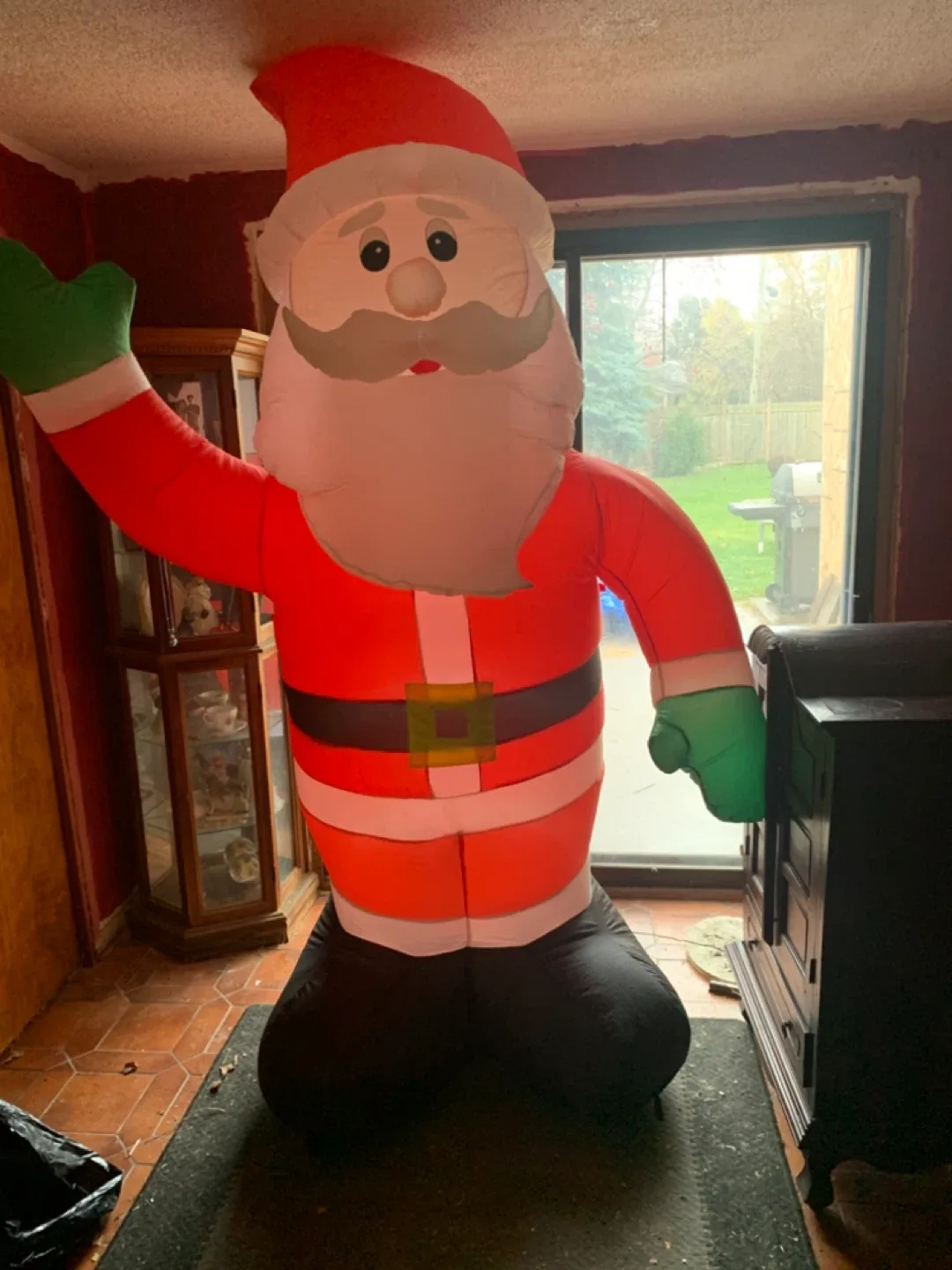 Inflatable Santa Decoration