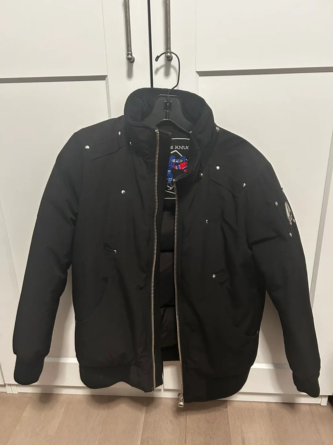 Moose Knuckles Bomber Jacket - youth XL