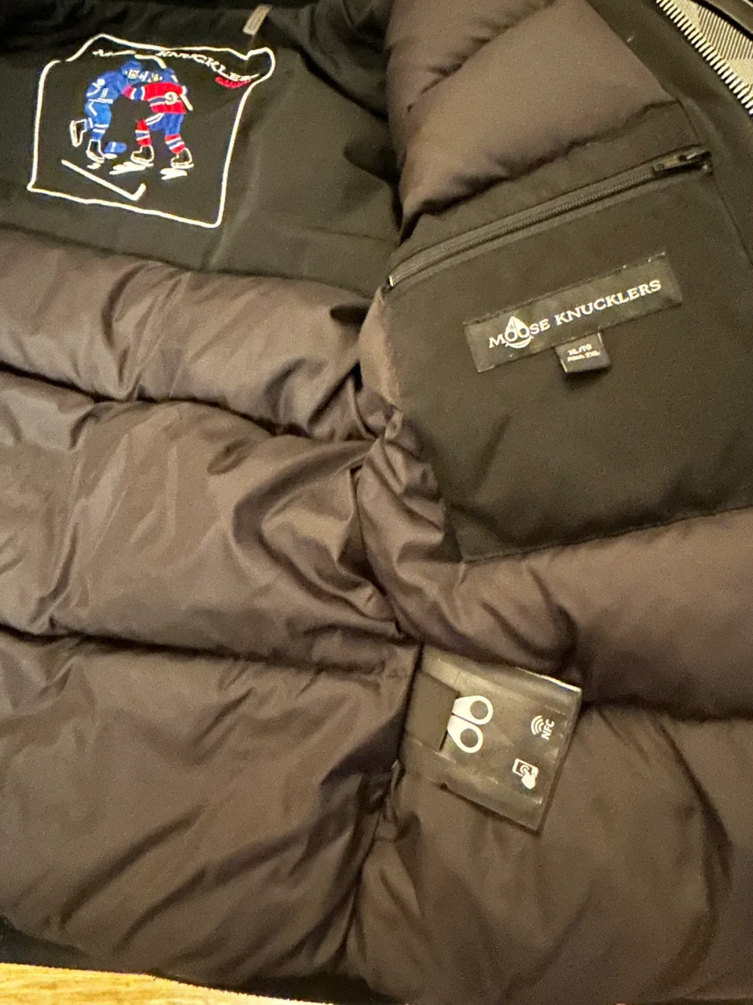 Moose Knuckles Bomber Jacket - youth XL image indicator(5)