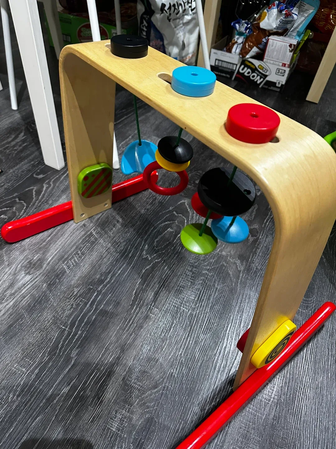 Wooden Baby Activity toy $10