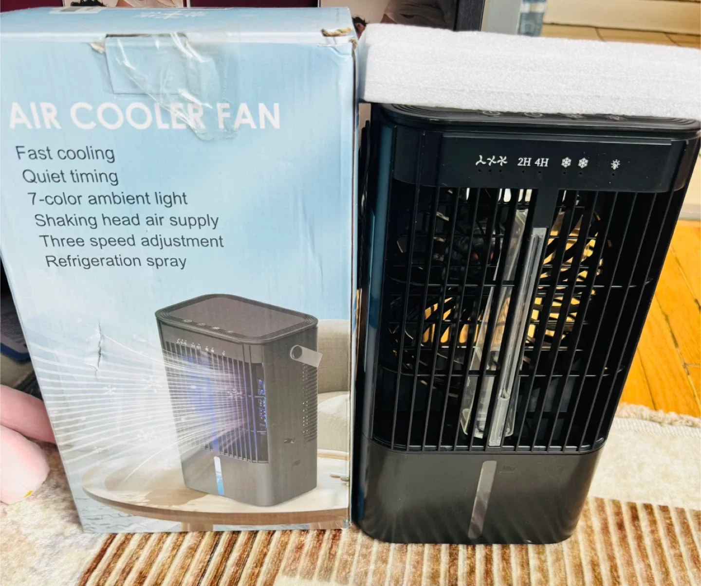 Air Cooler Fan - Fast Cooling, Quiet