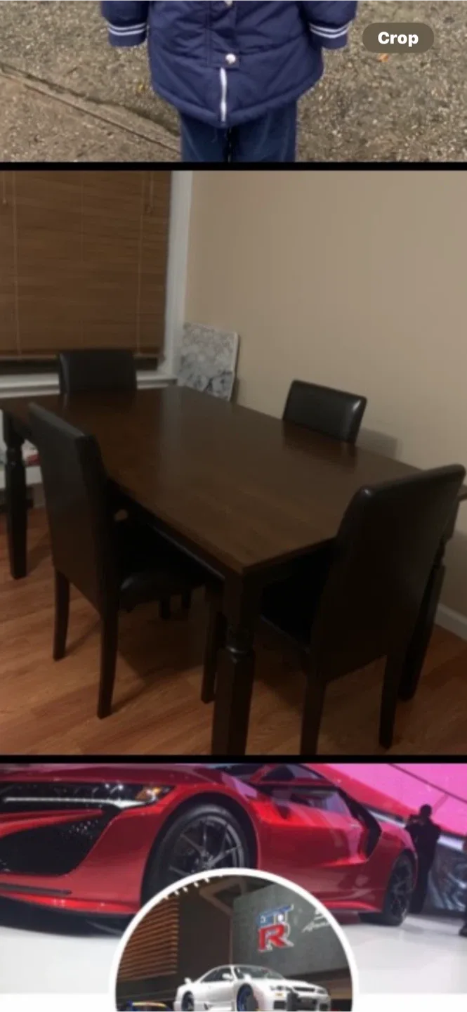 Dining room table