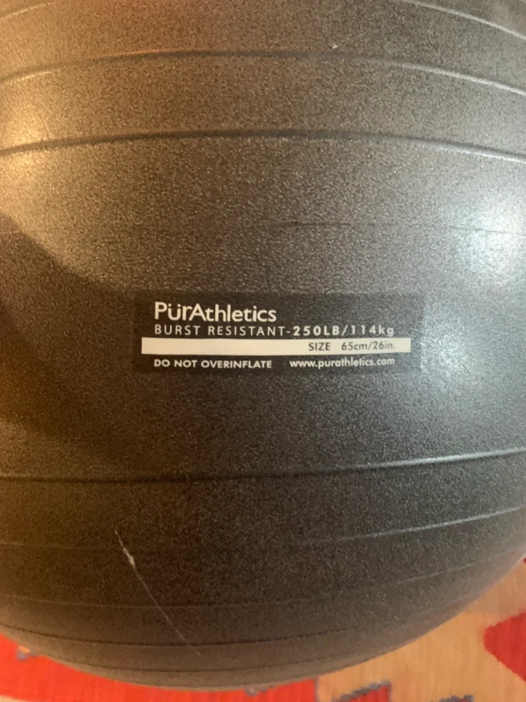 FREE ‼️Pur Athletics Exercise Ball - 65cm image indicator(2)