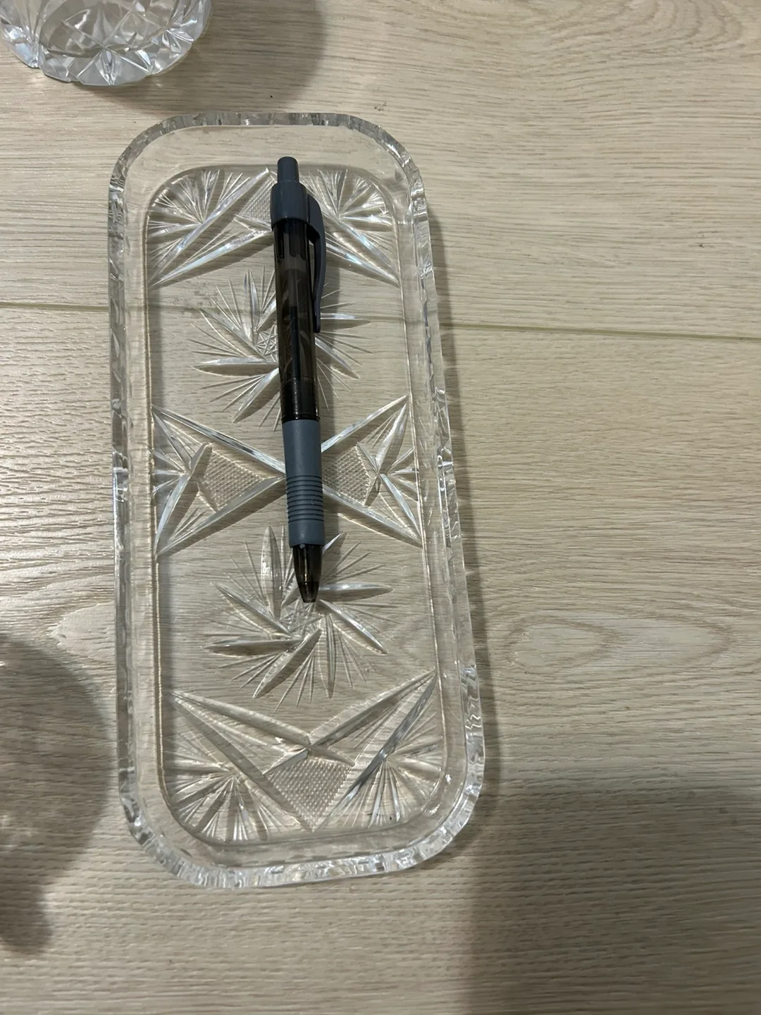 Crystal Glass Jar with Lid set of 4