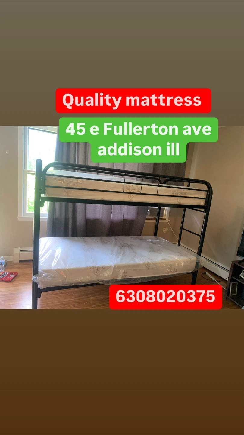 Bunk Bed Frame with Mattresses - photo 2