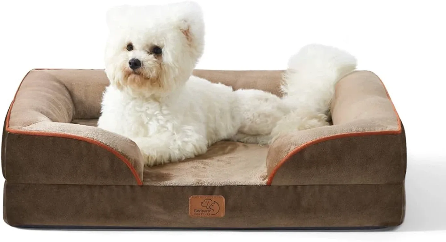 BEDSURE Orthopedic Dog Bed for Medium Dogs